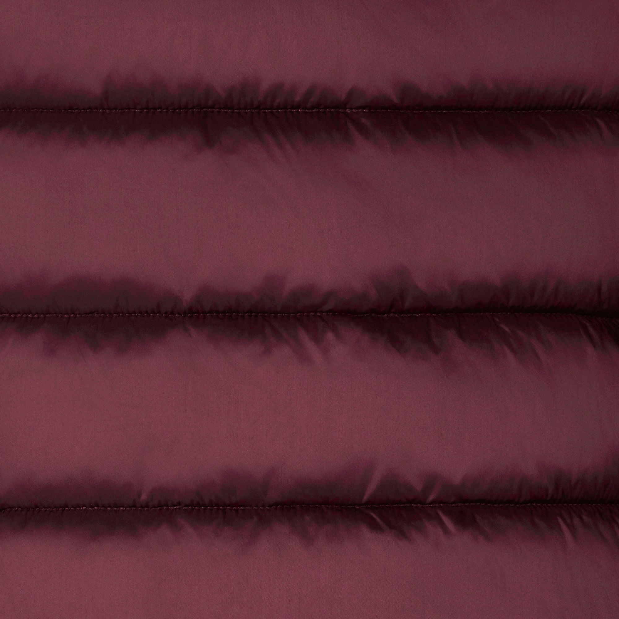 Women's Animal free puffer Coat Lysa in Wine Red