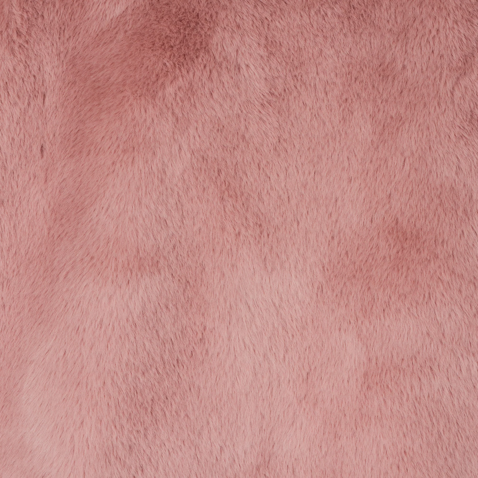 Women's Reversible Faux Fur Jacket Jeon in blush pink