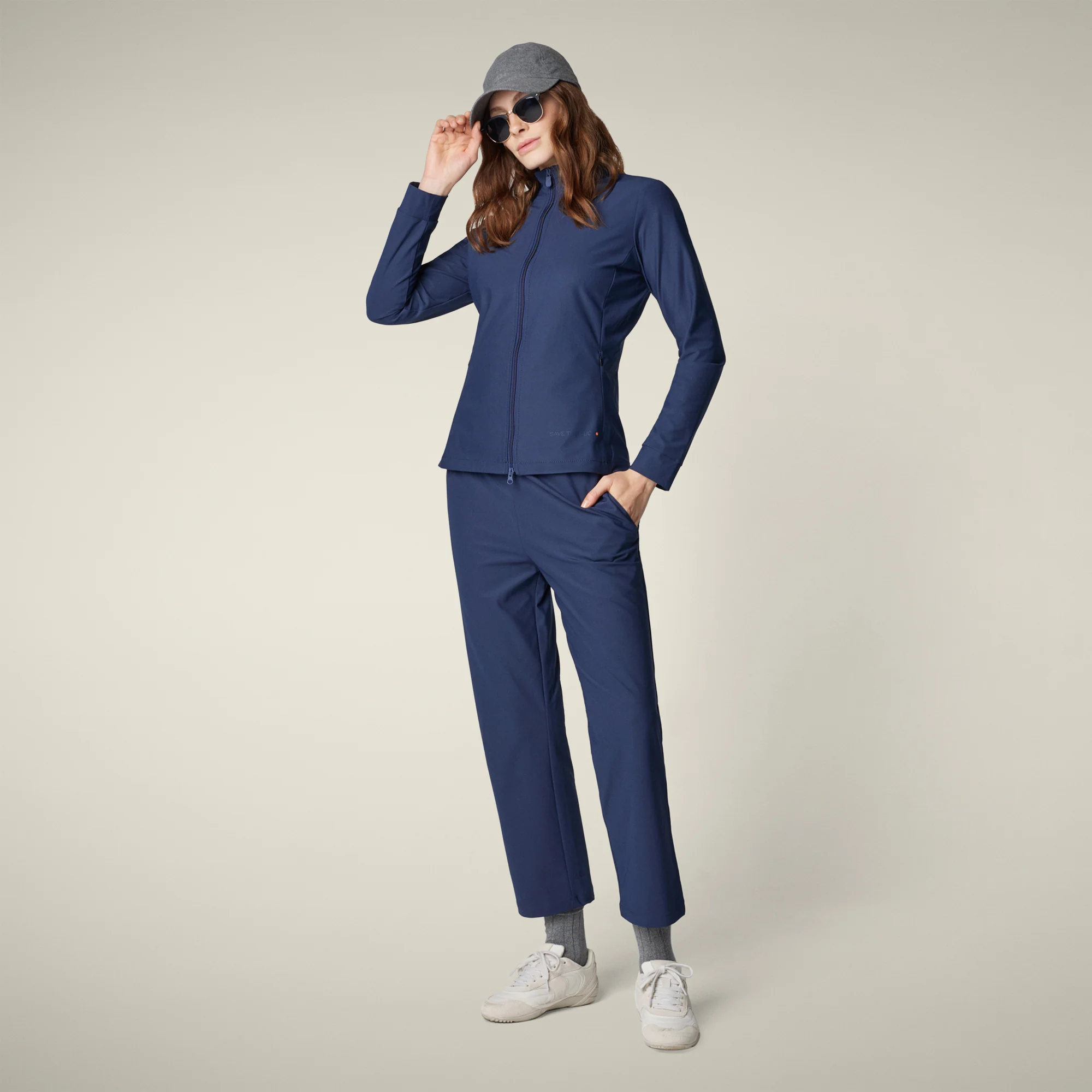 Women's jacket pella in navy blue