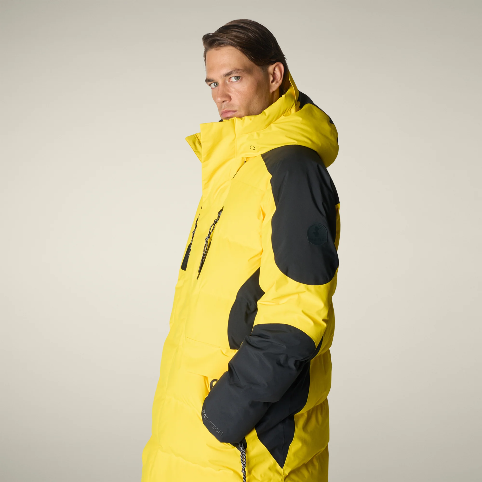 Men's Parka Everest in Real Yellow