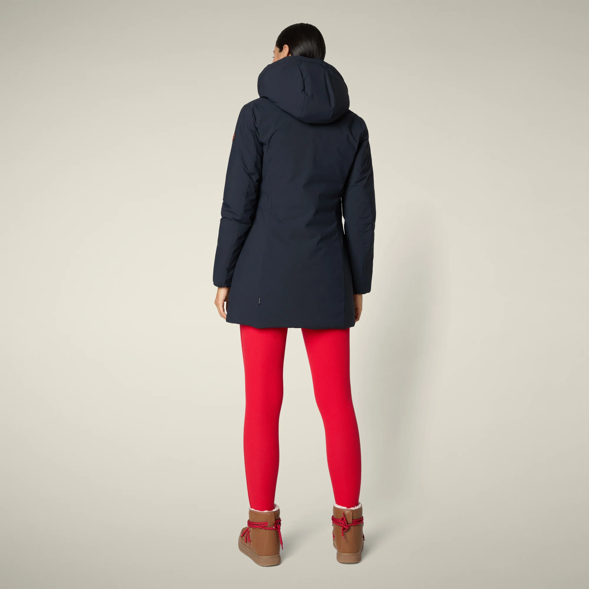 Women's Parka Rachel in Blue Black