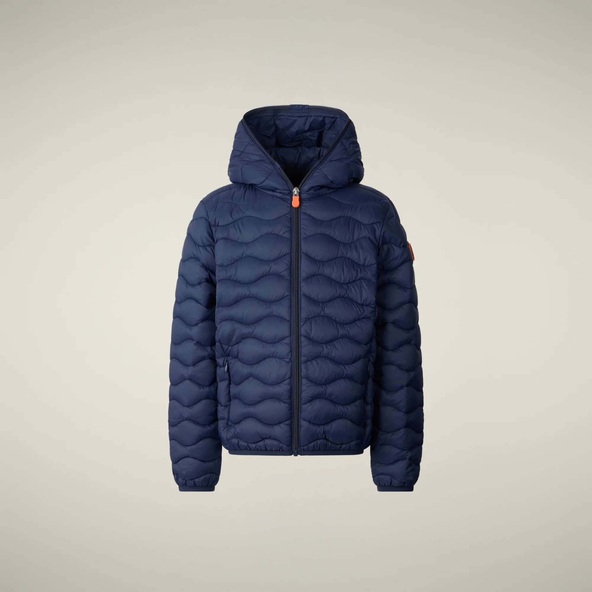 Boys' Puffer jacket Baz in Navy Blue