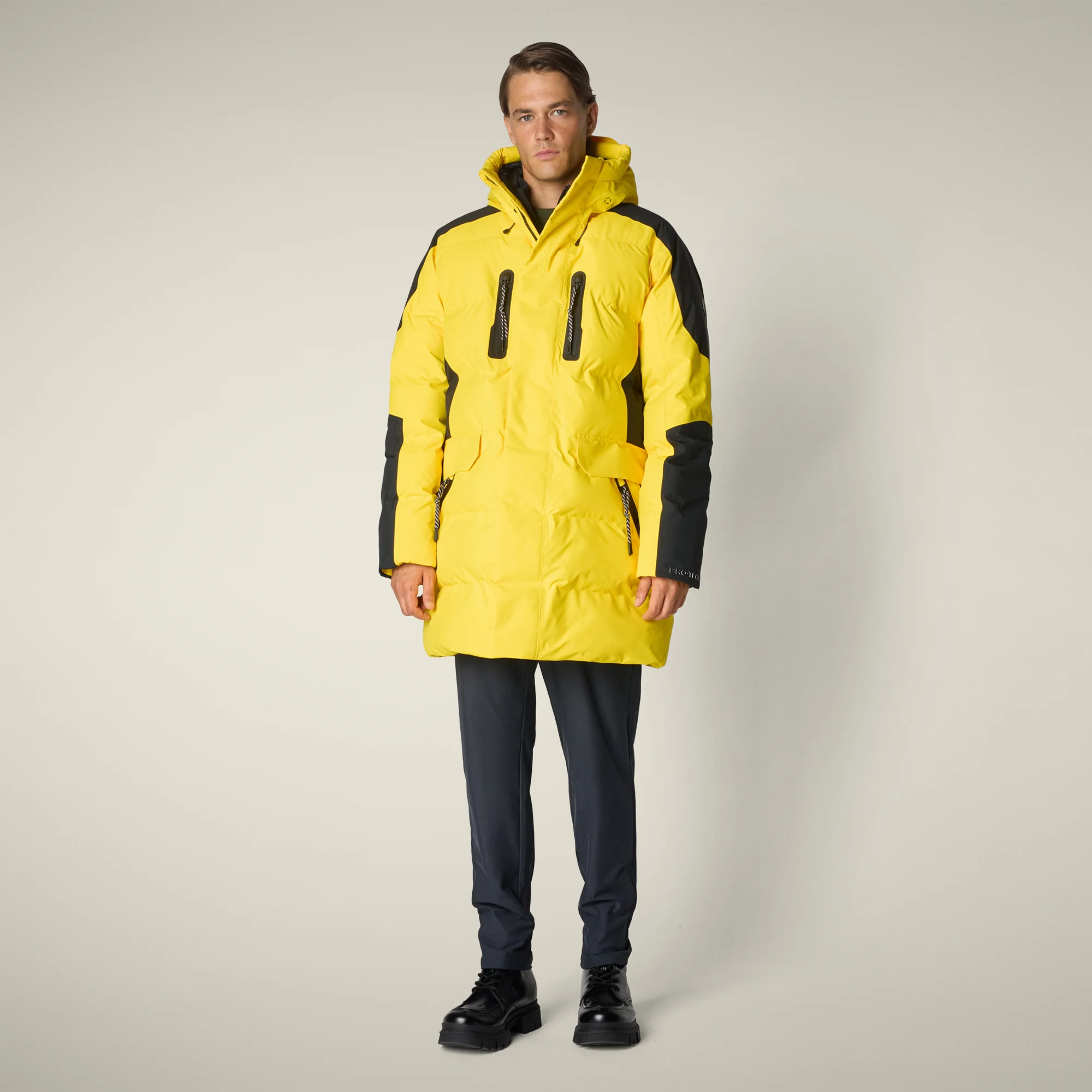 Men's Parka Everest in Real Yellow