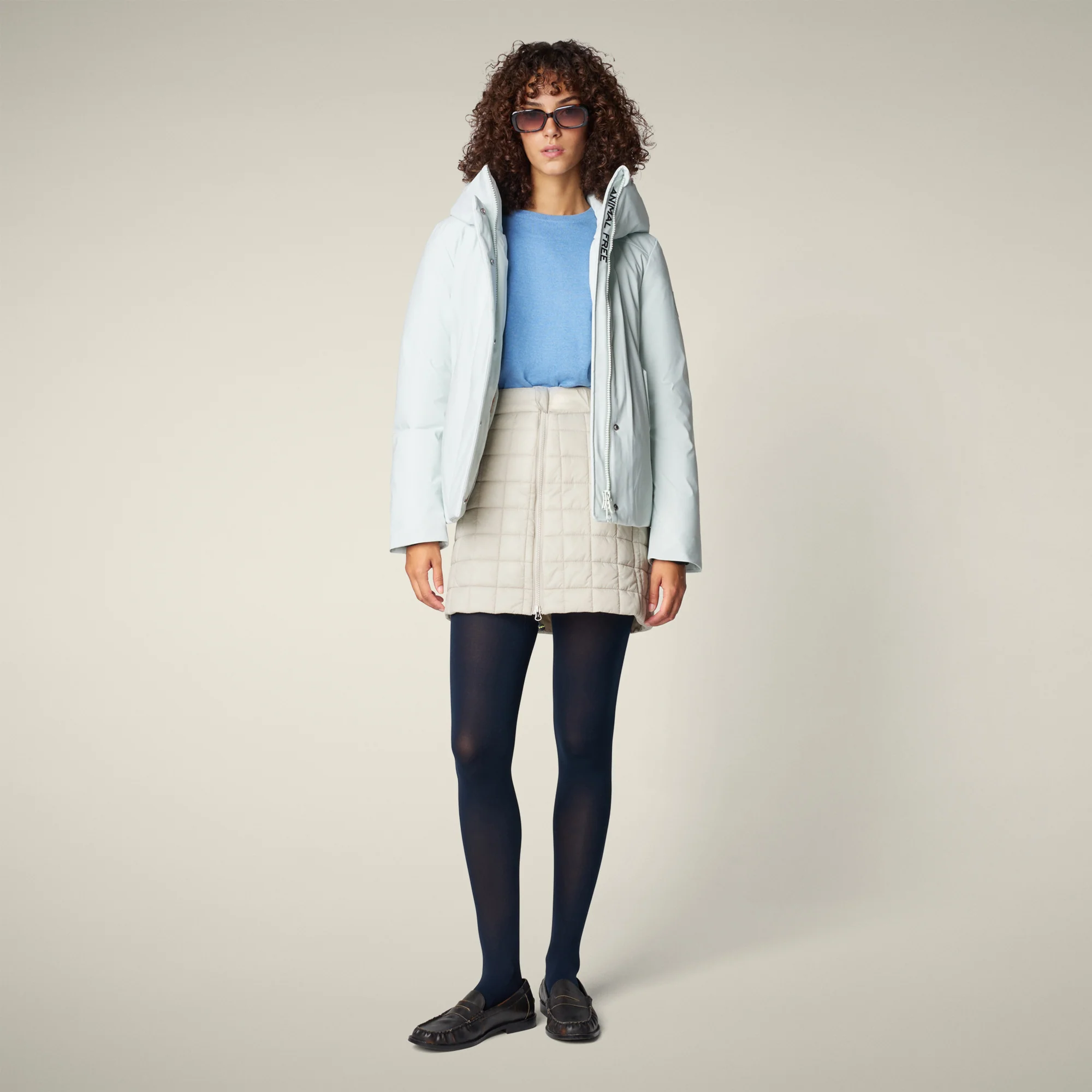 Women's Parka Esme in Glacier Blue