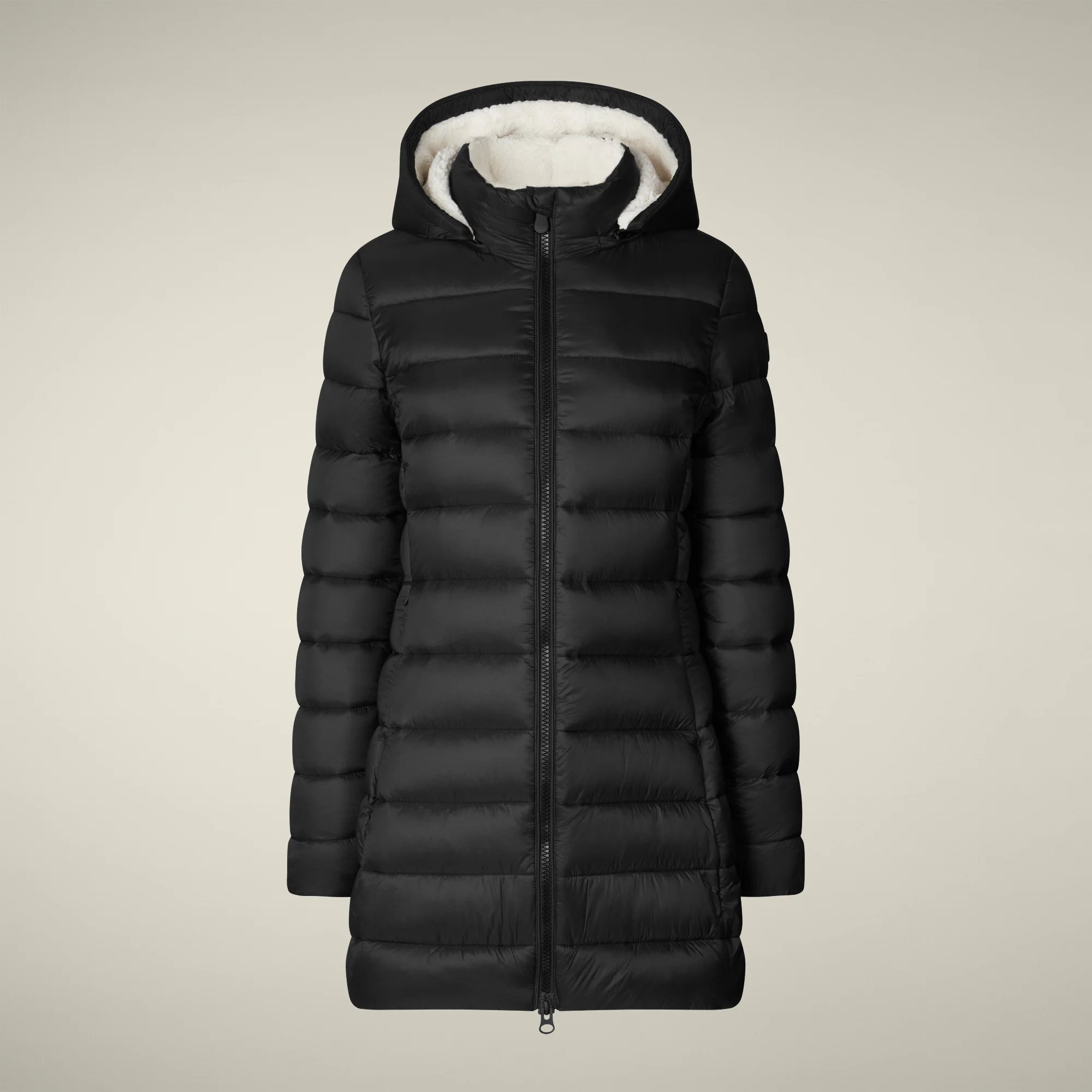 Women's Animal free puffer Coat joanne in black