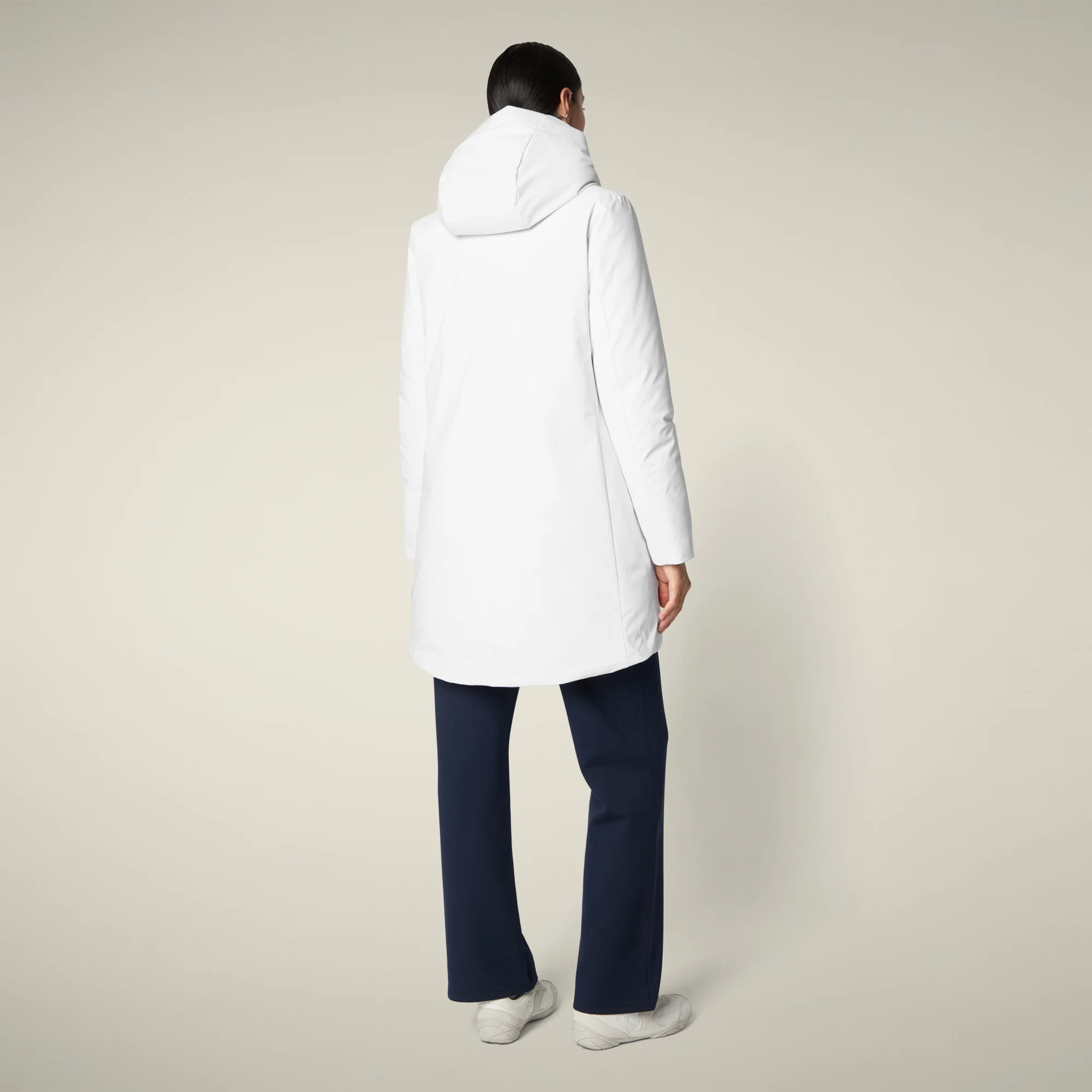 Women's Parka Nellie in White