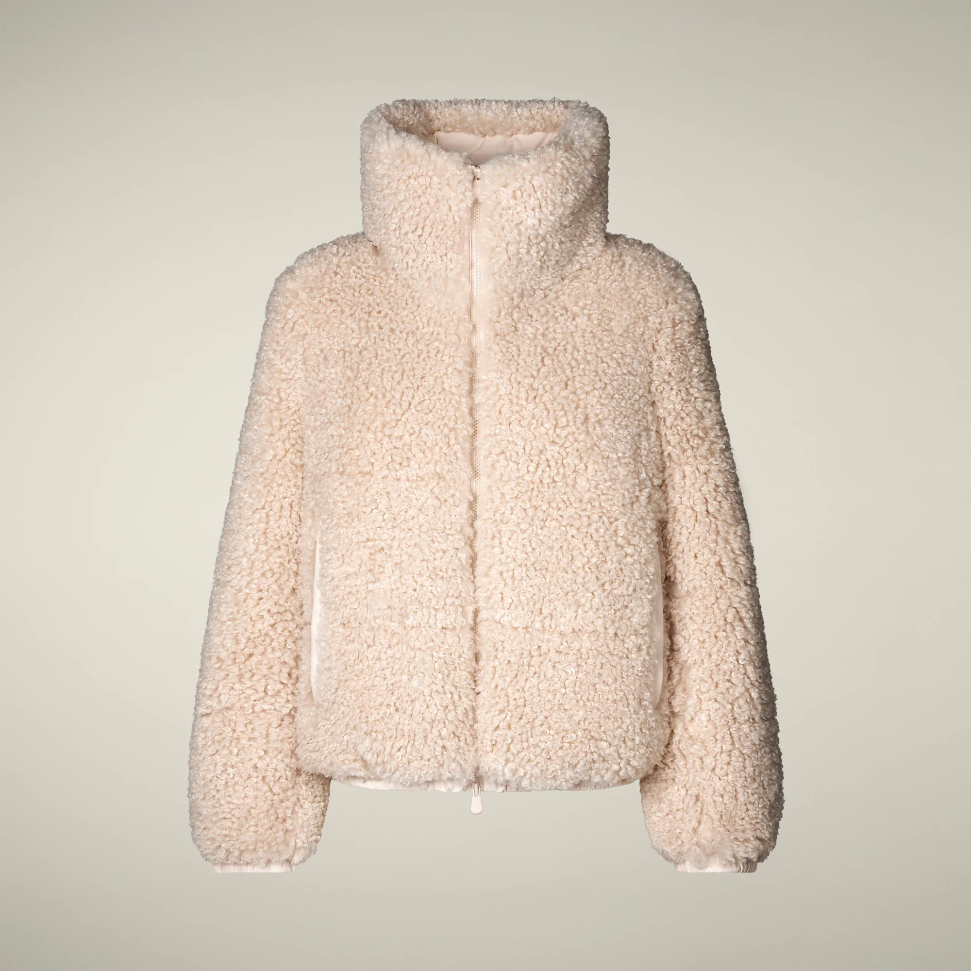 Women's Kennie Faux Fur Jacket in Shore Beige