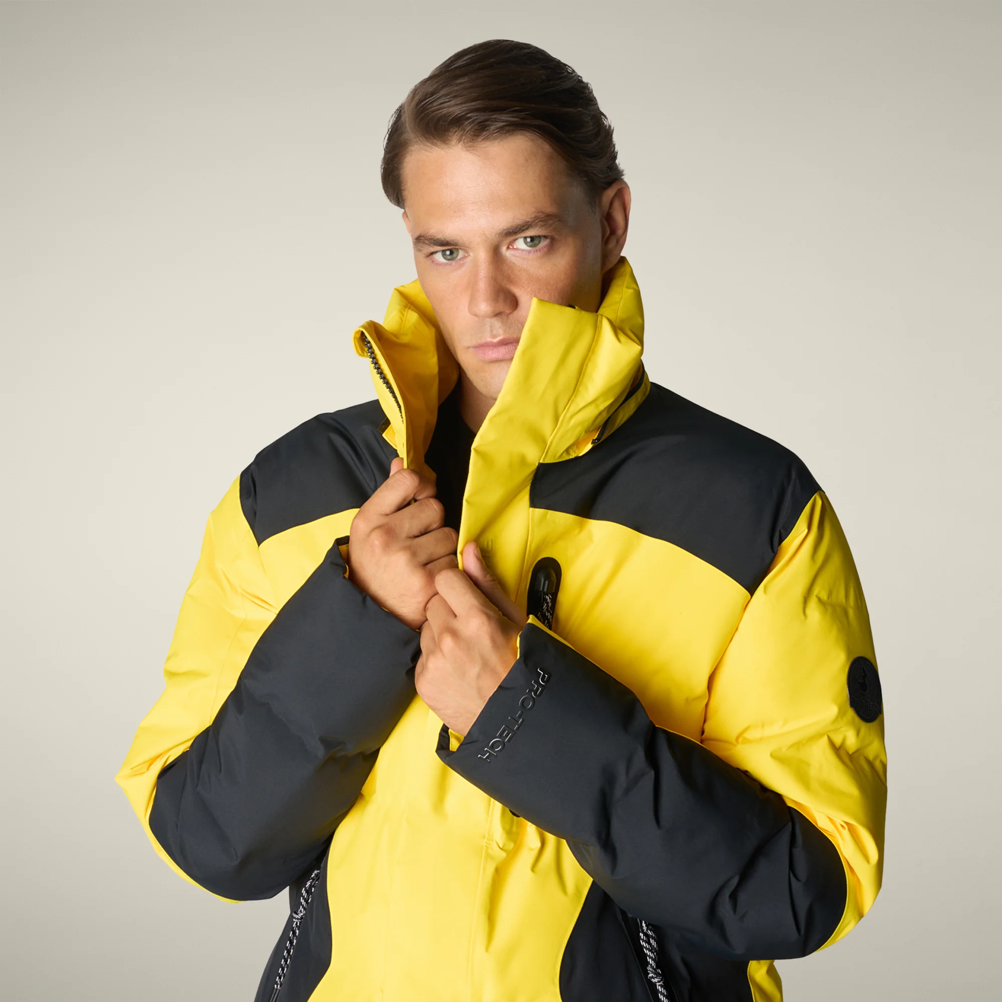 Men's parka Makalu in Real Yellow