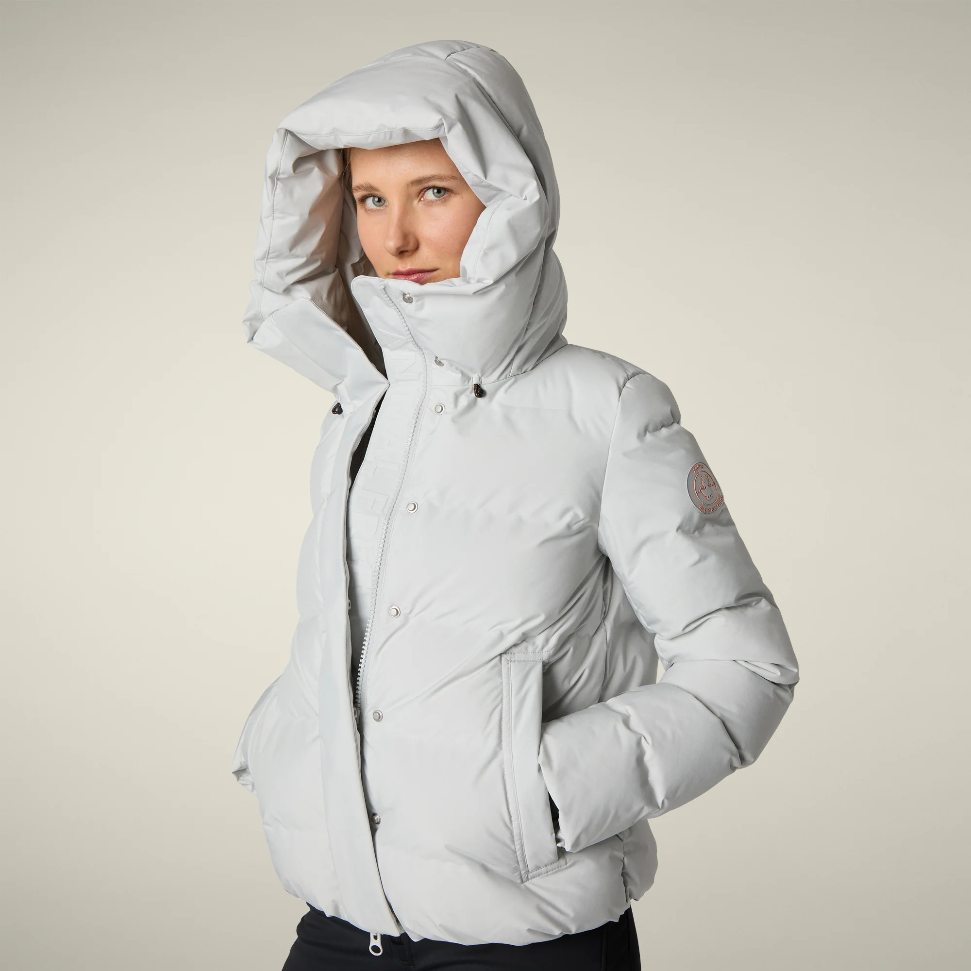 Women's Parka Arena in Fog Grey