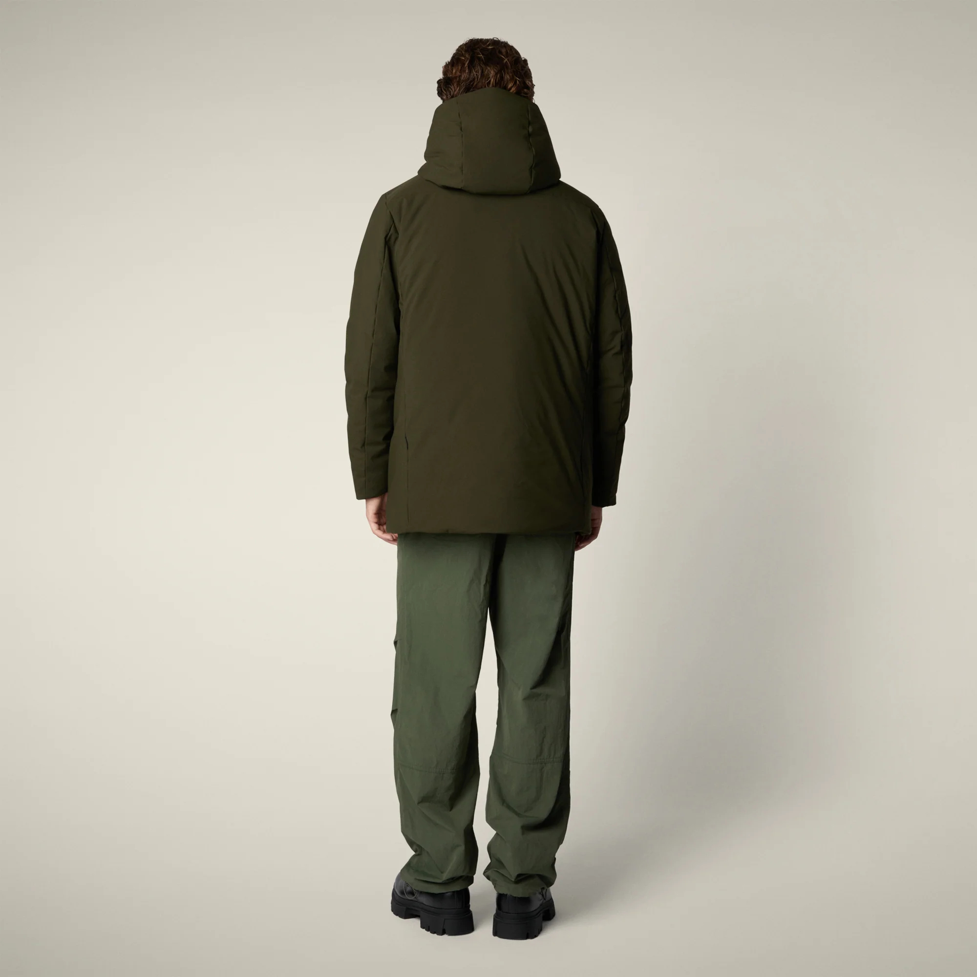 Men's Parka Antoine in land green
