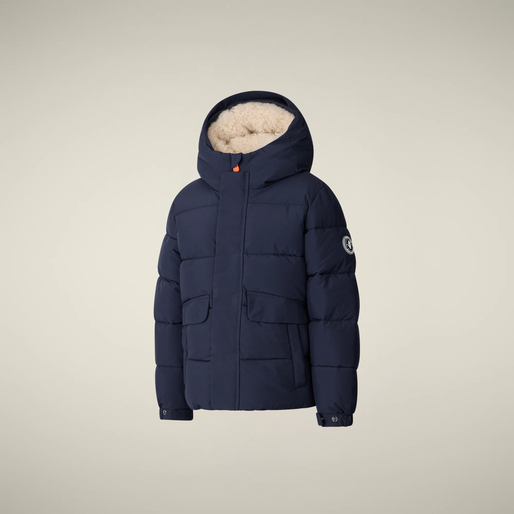 Boys' Parka Toby in Navy Blue