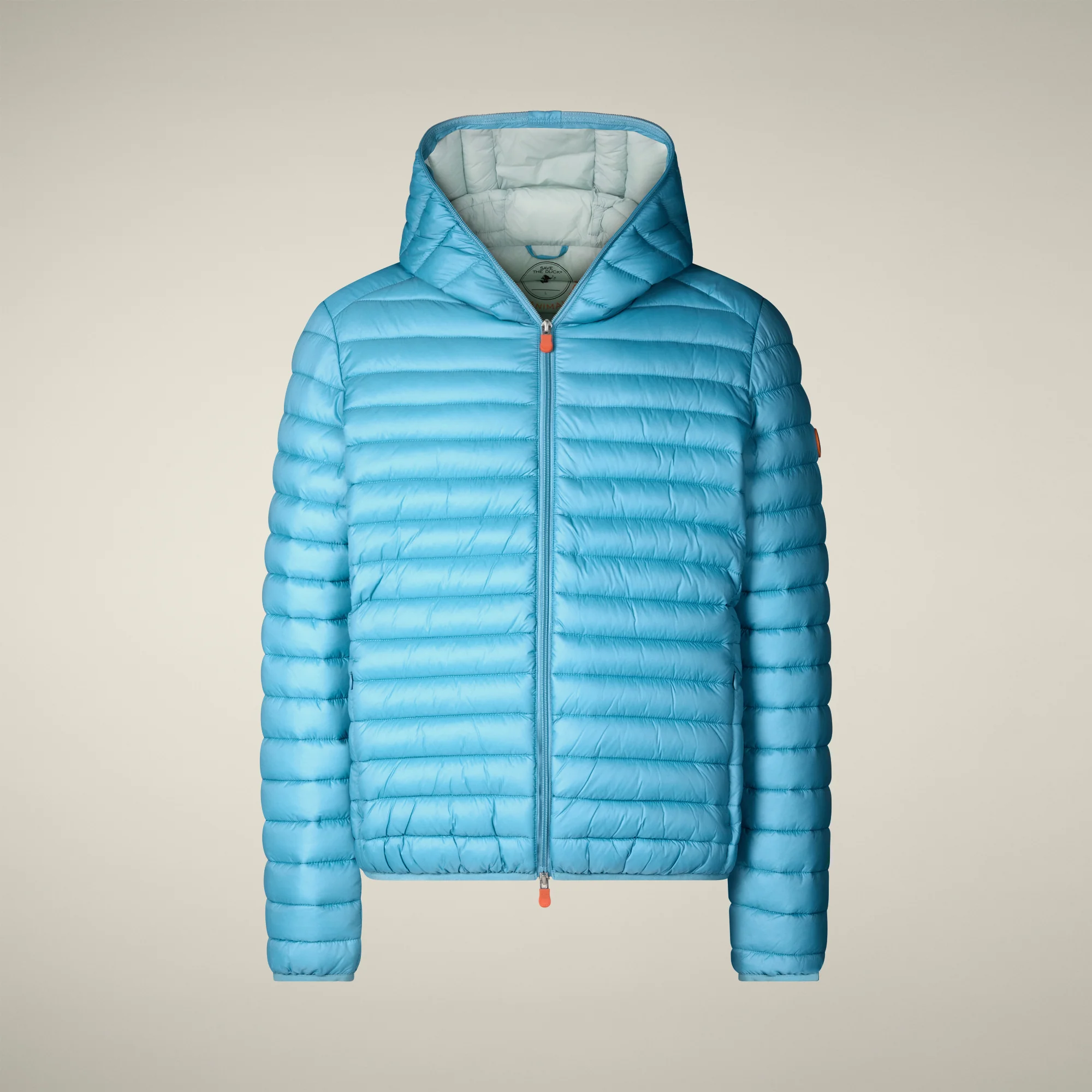 Men's Animal free puffer Jacket Donald in Bay Blue