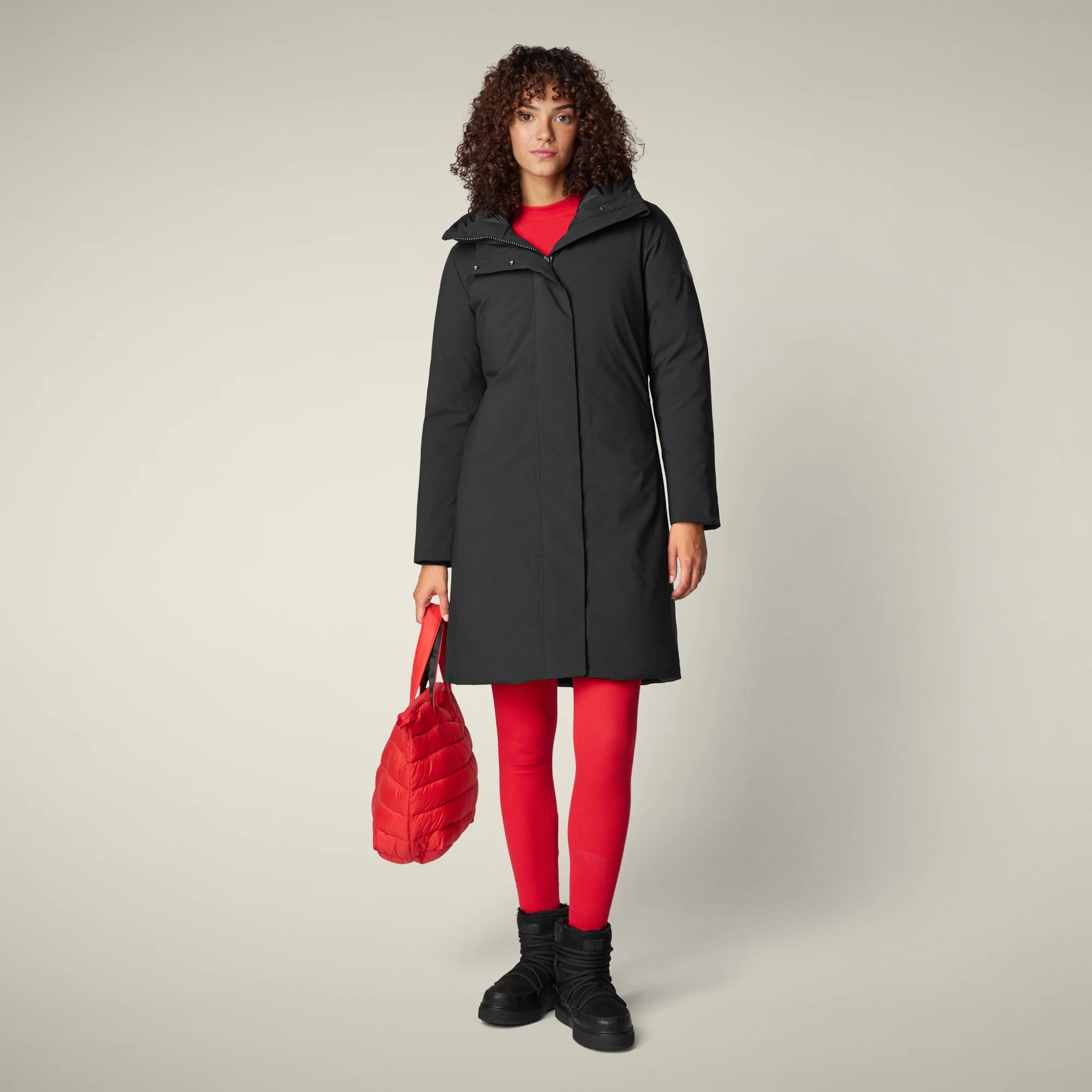 Women's Parka Sienna in Black