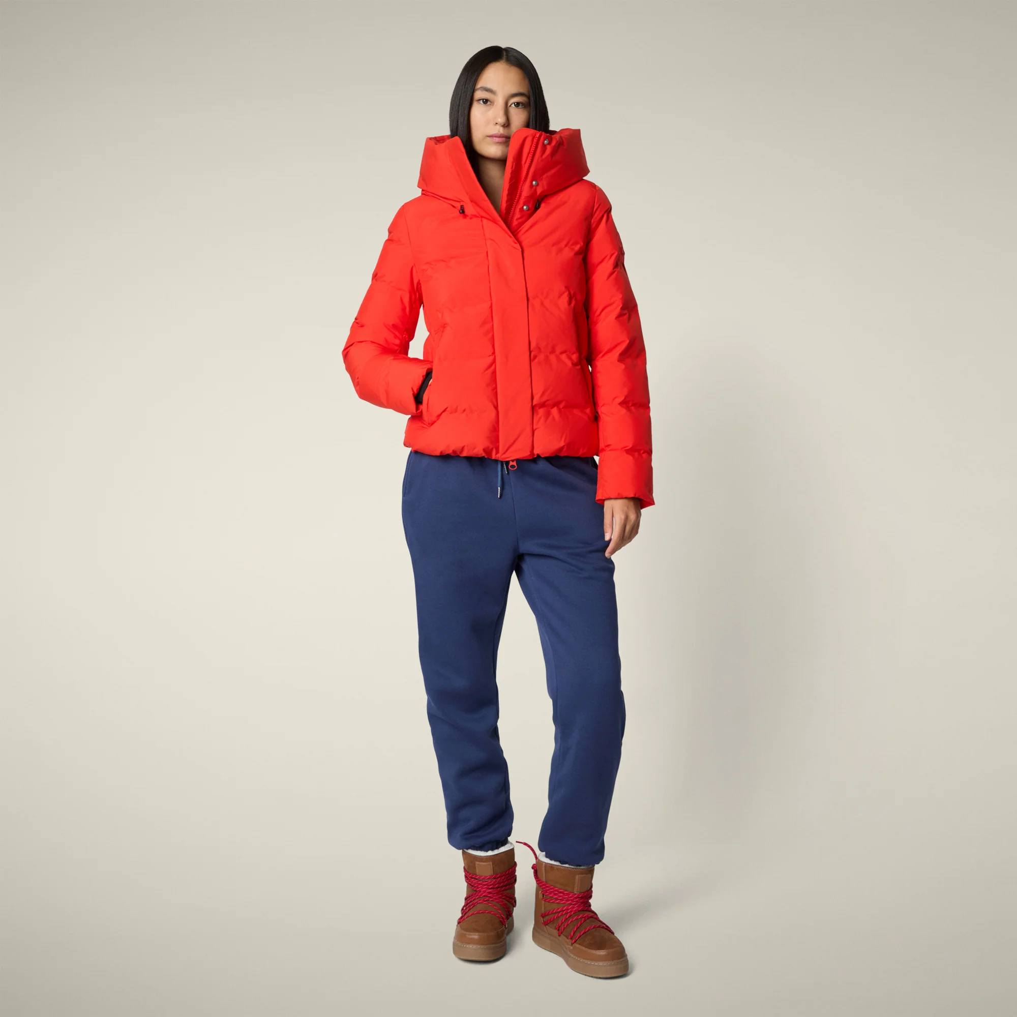 Women's  Parka Arena in Fiery Red
