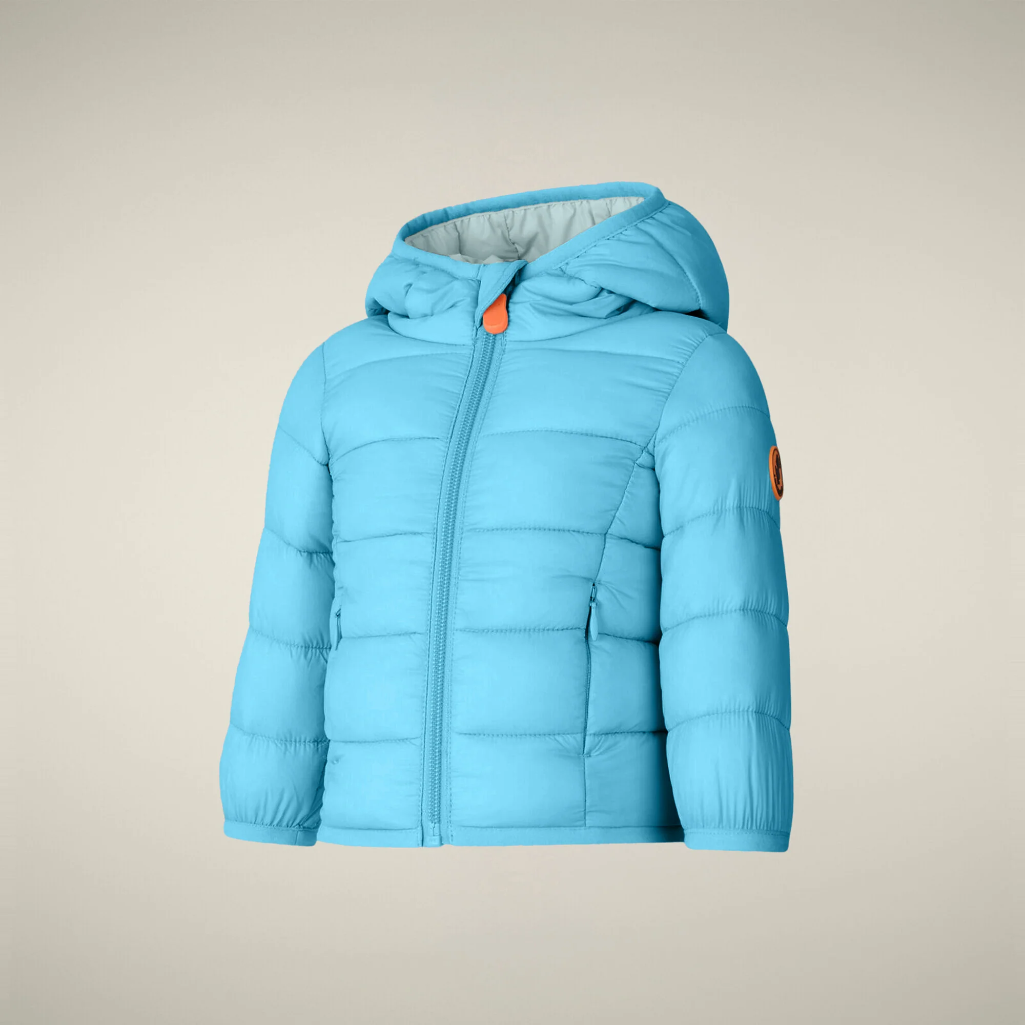 Unisex Baby puffer jacket Wally in bay blue