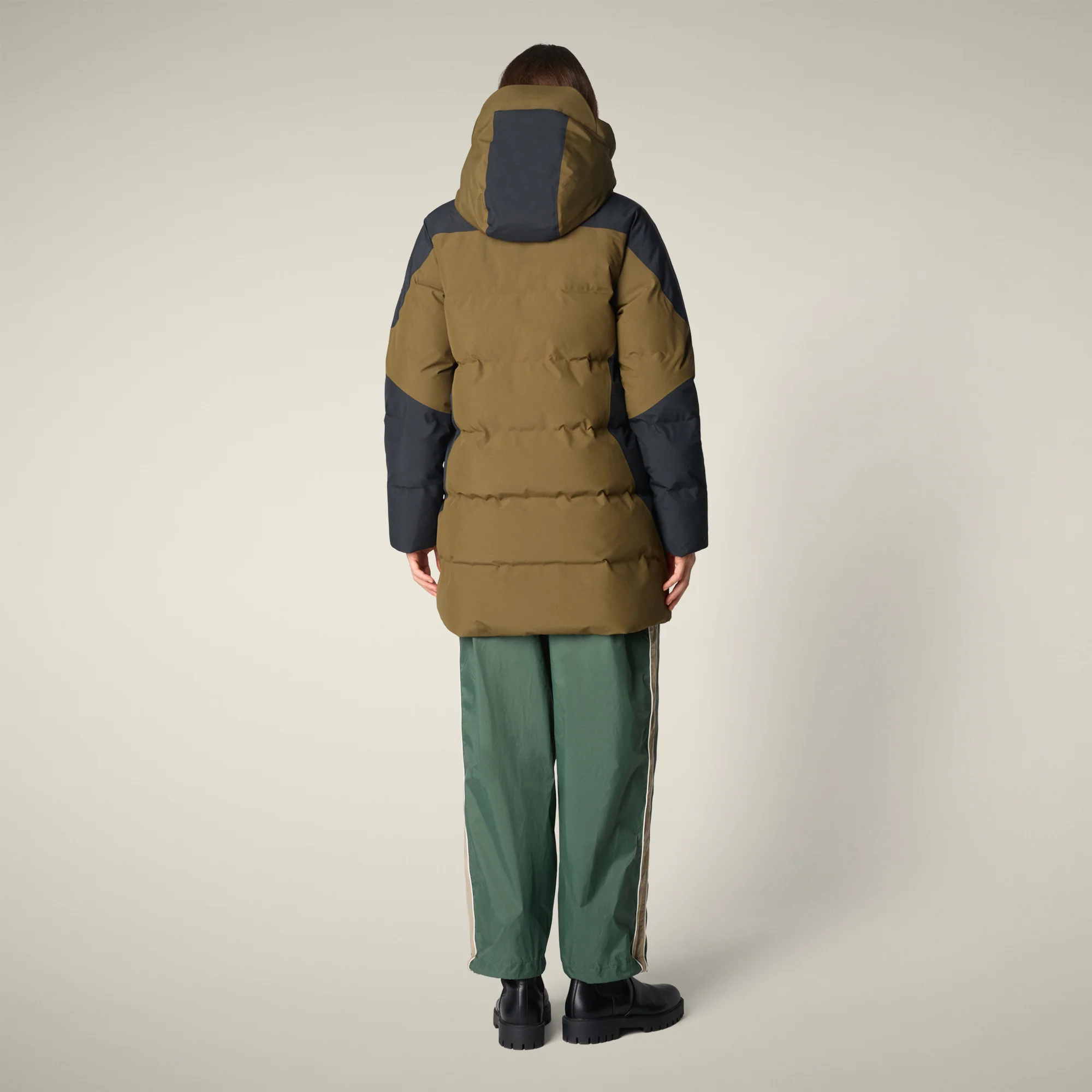 Women's Parka K2 in Bark Green