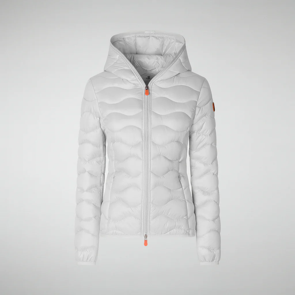 Women's Animal free puffer jacket lilith in off white
