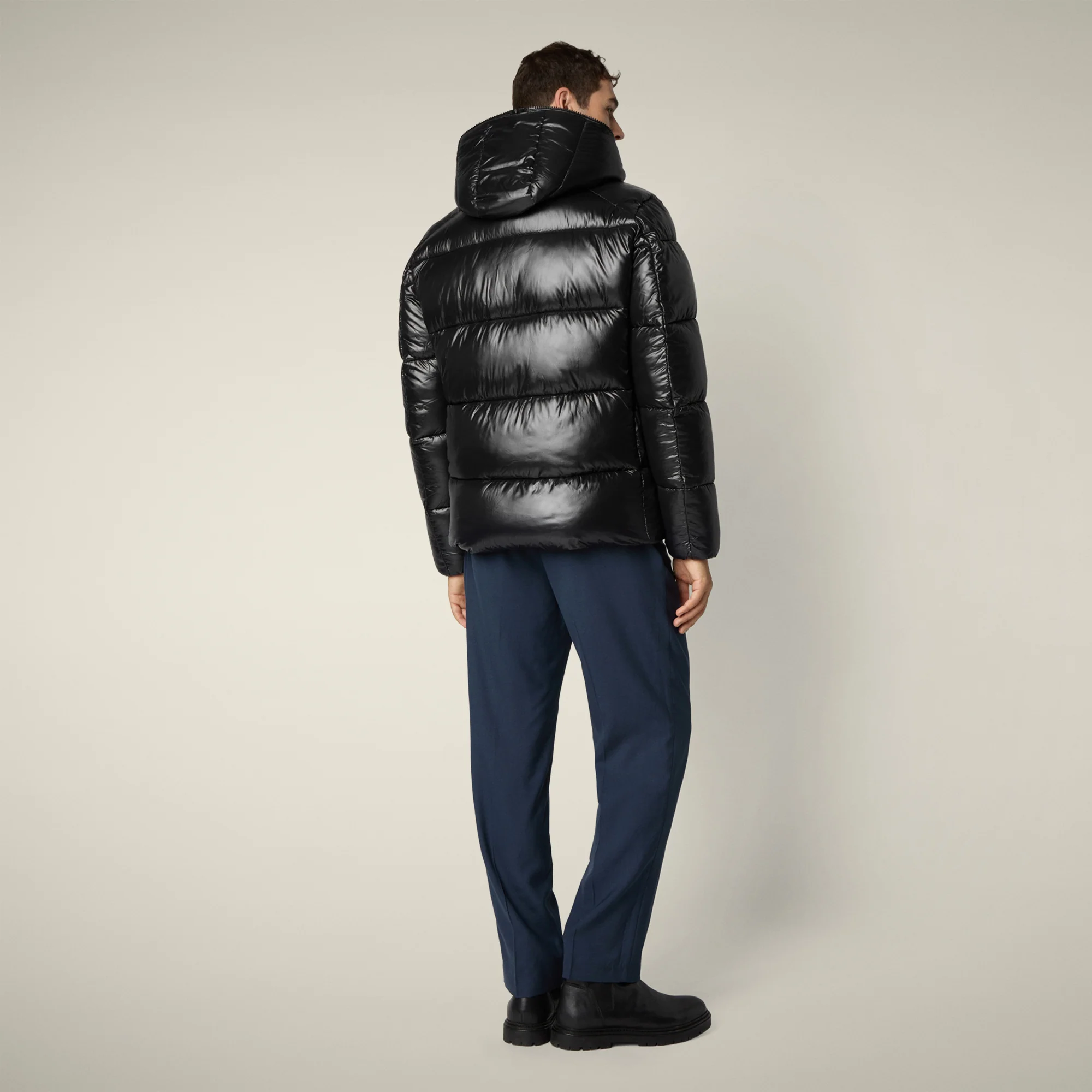 Men's Puffer Jacket Edgard in Black