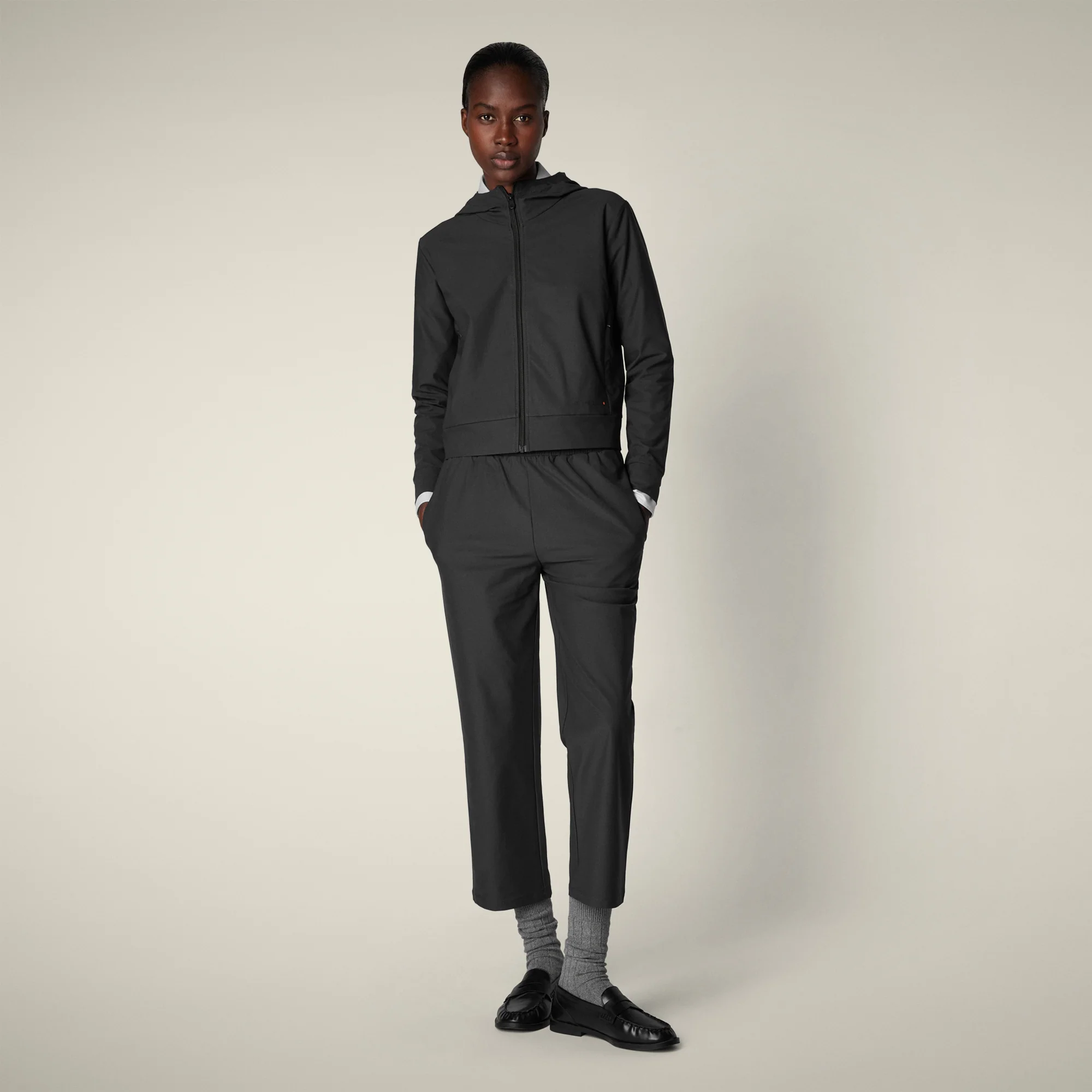 Women's sweatshirt pear in Black