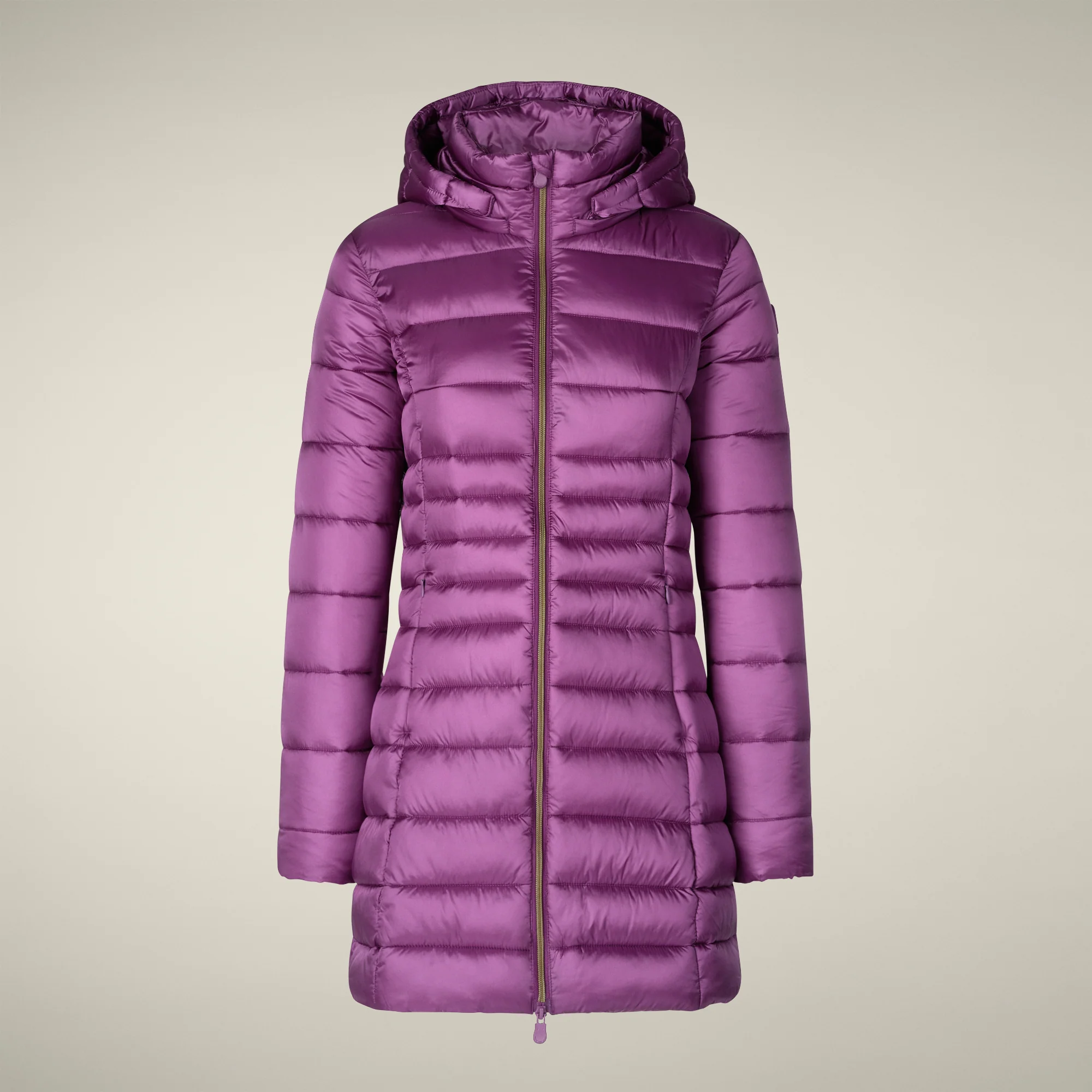 Women's Animal free puffer coat Reese in cyclamen violet