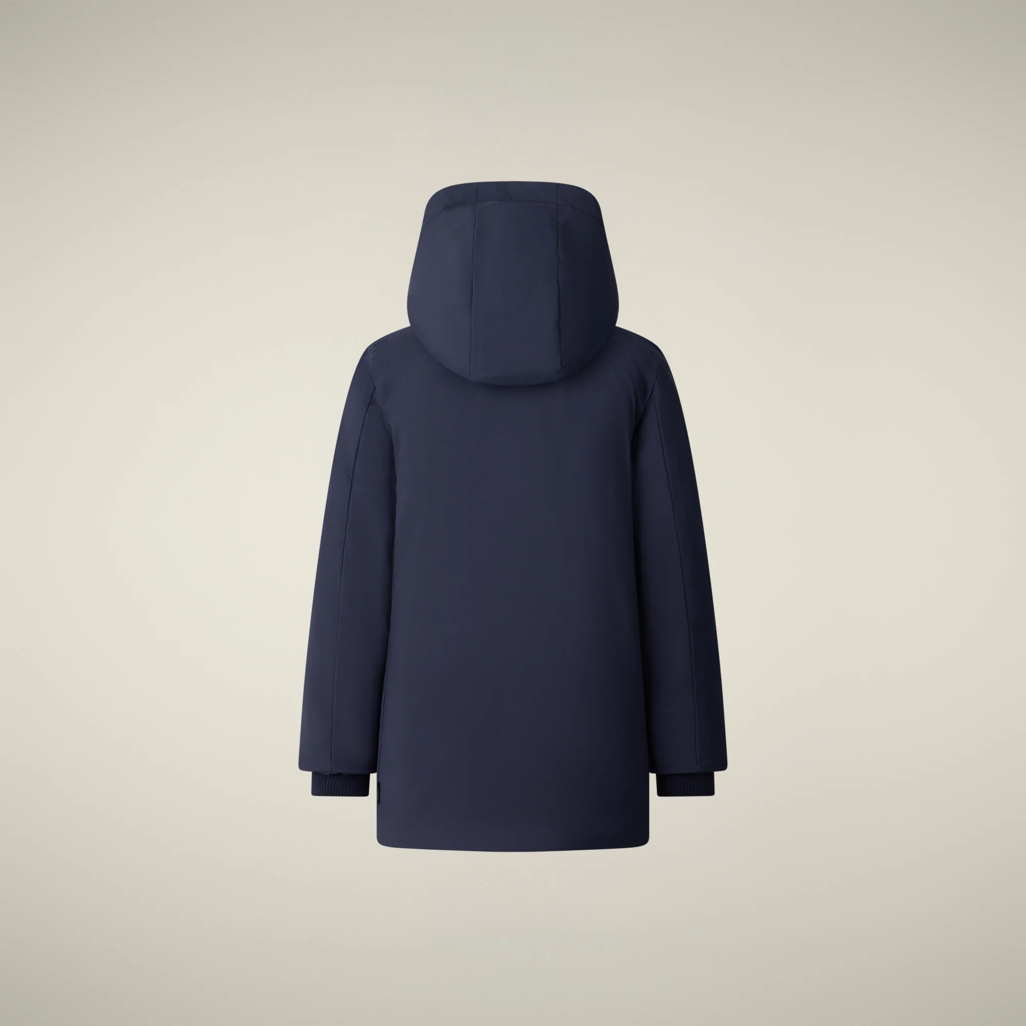 Girl's parka ally  in navy blue