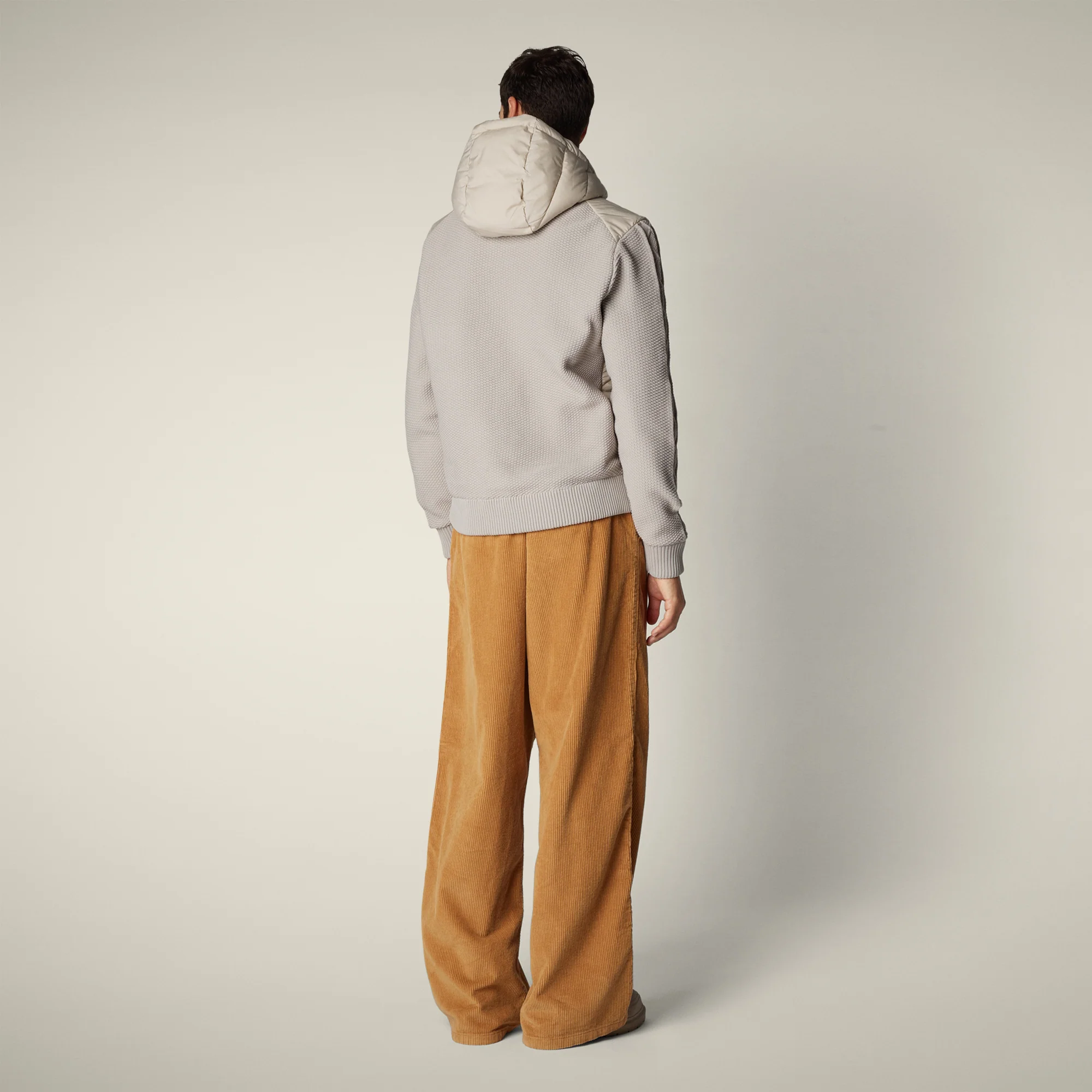 Men's jacket fen in rainy beige