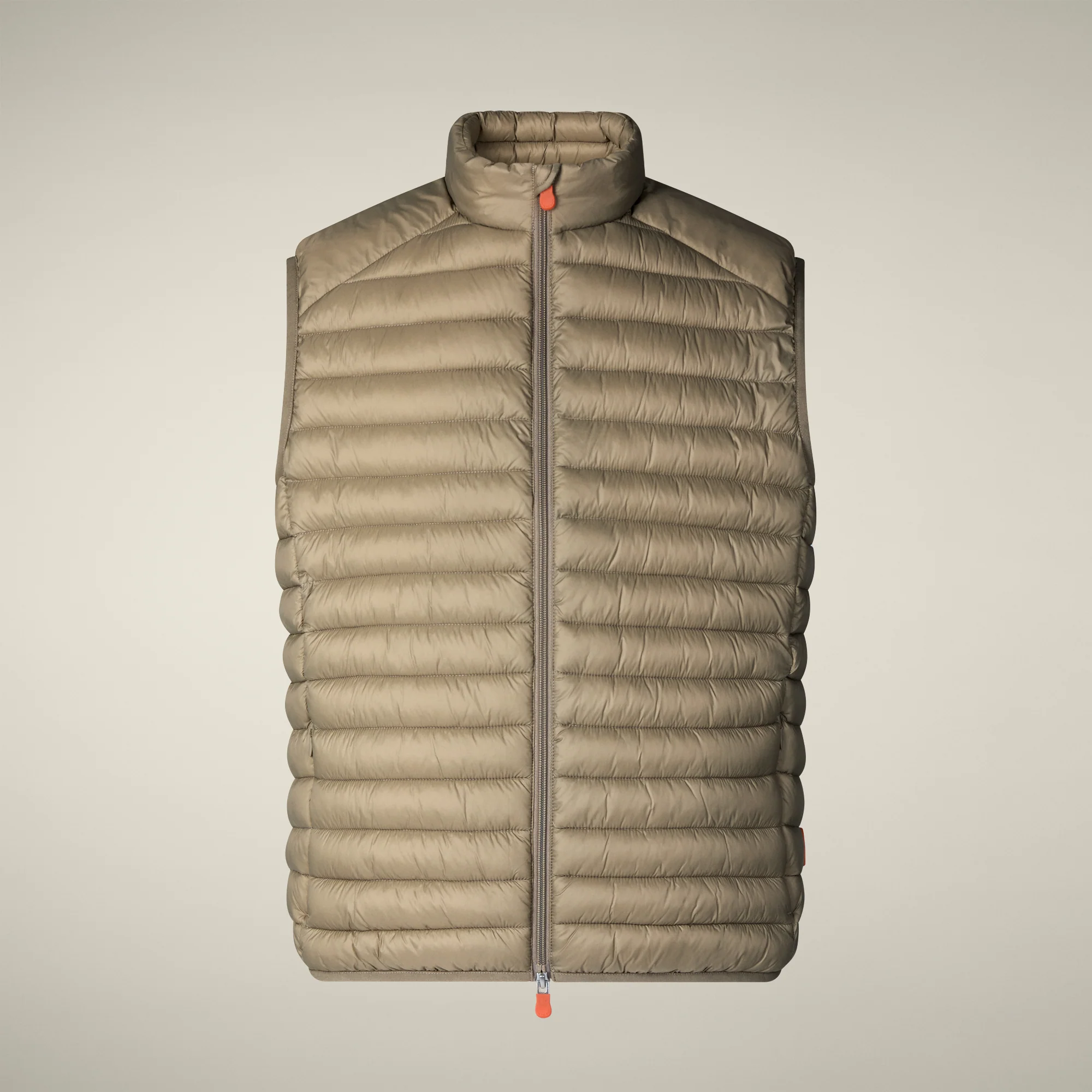 Men's Puffer Vest Adam in Elephant grey