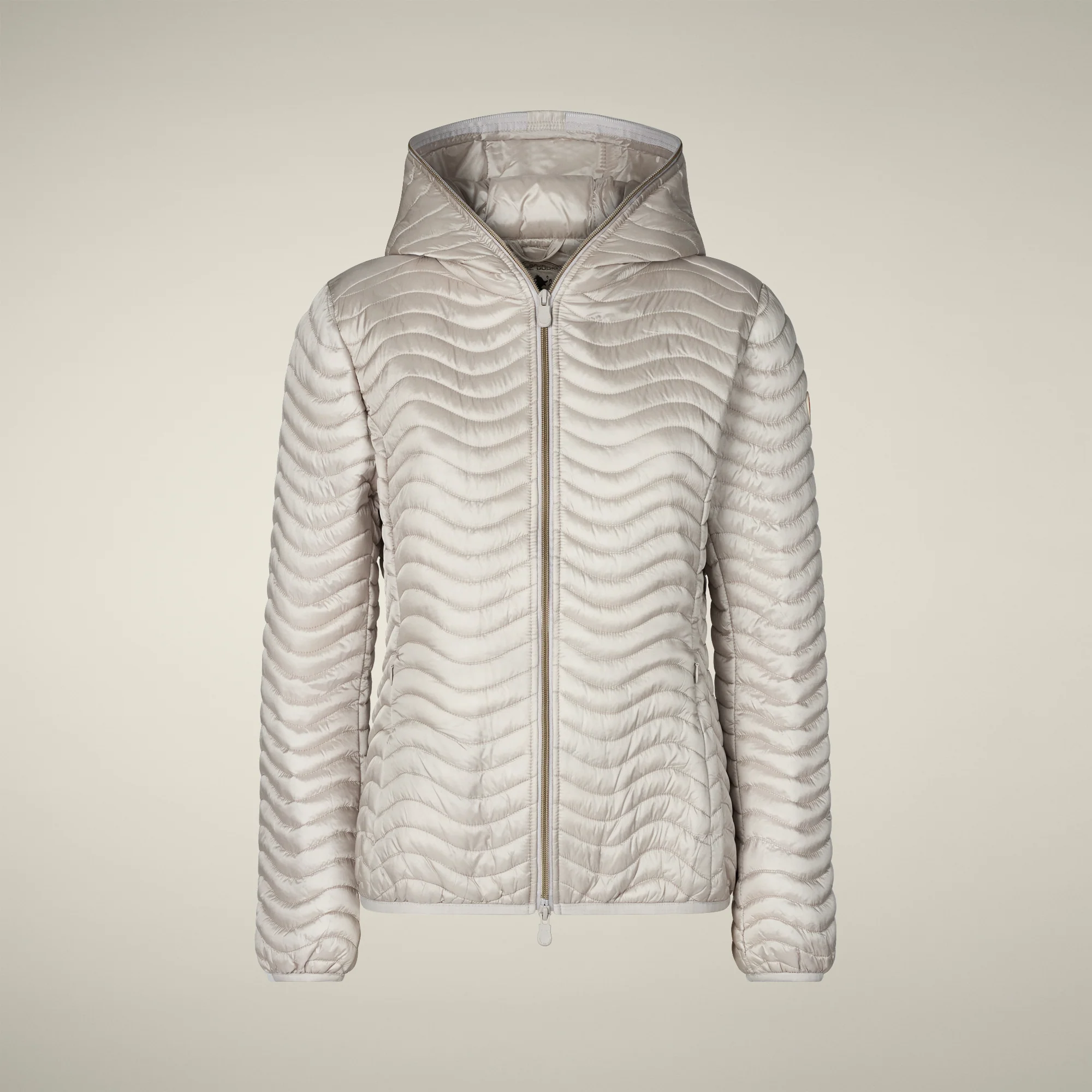 Women's Animal free puffer jacket Melody in  beige