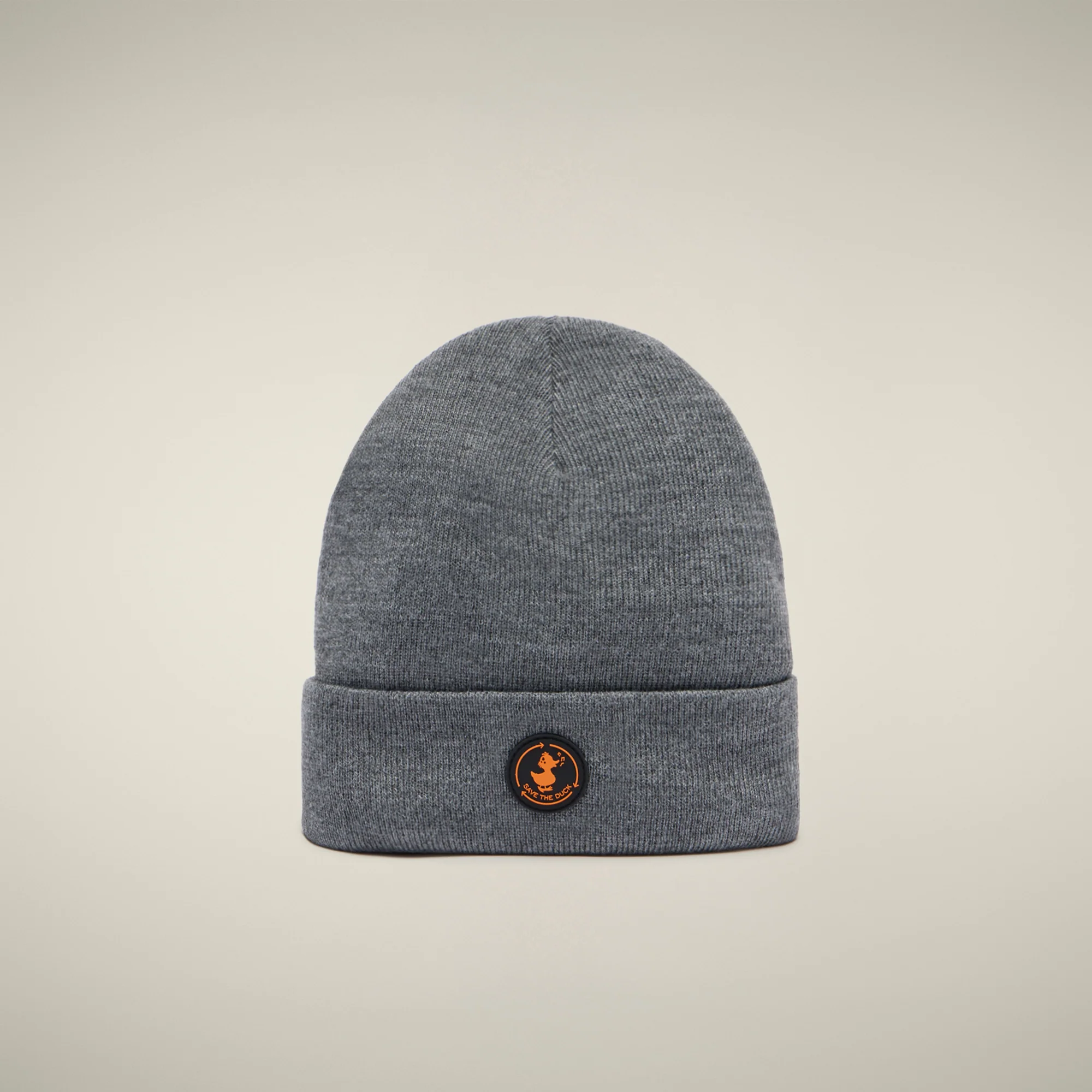 Unisex Kids Beanie Fivel in mid grey melange