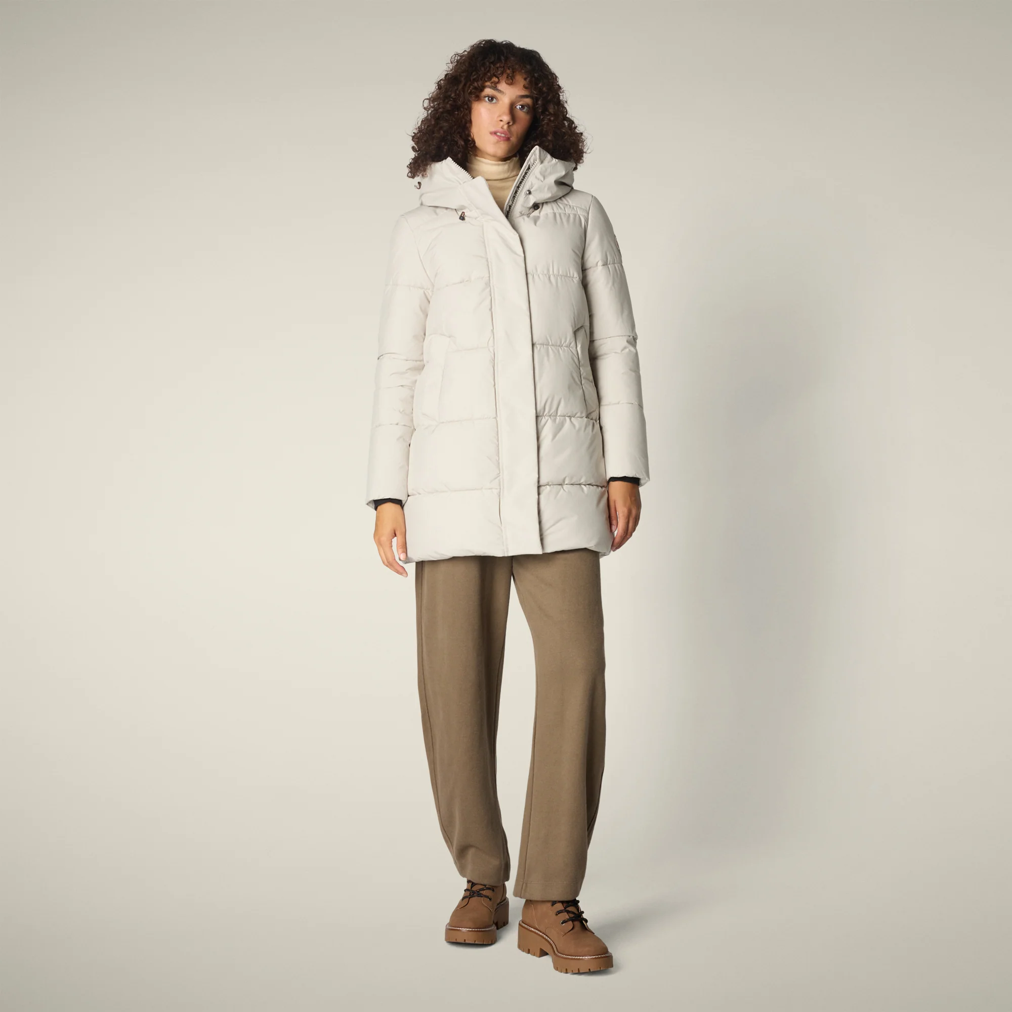 Women's Parka Bethany  in rainy beige