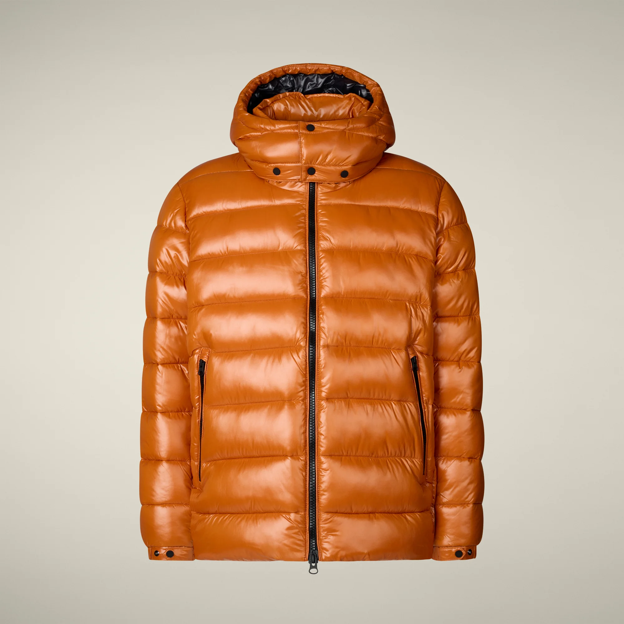 Men's Animal free puffer Jacket Florian in Fox Brown