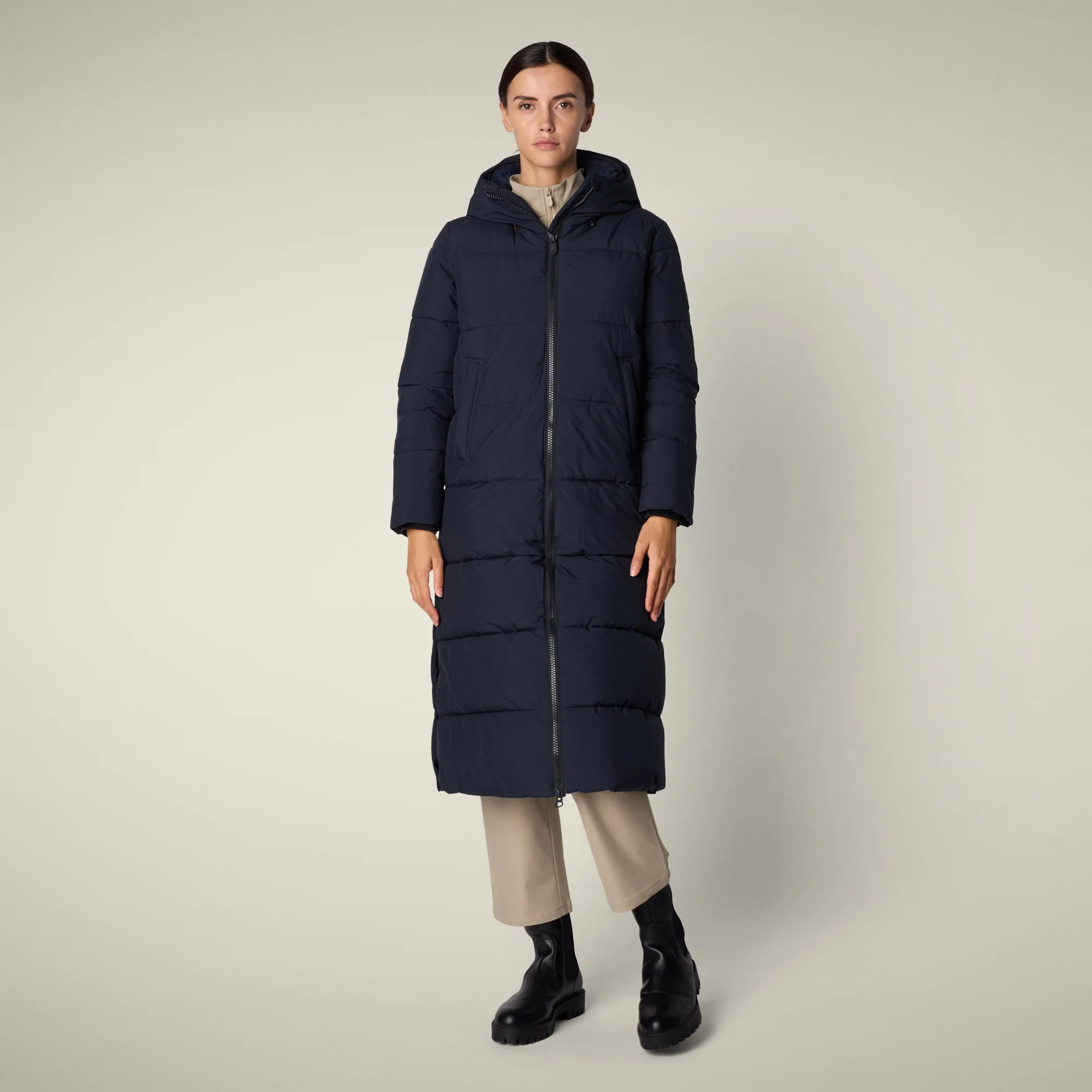Women's parka missy  in blue black
