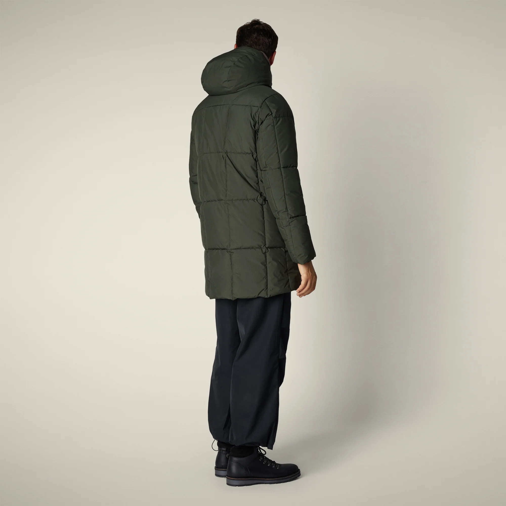 Men's Parka Gaspar in Land Green