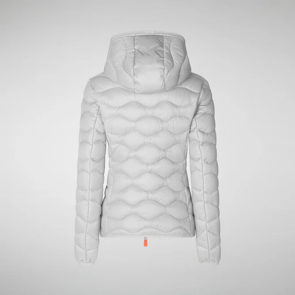 Women's Animal free puffer jacket lilith in off white