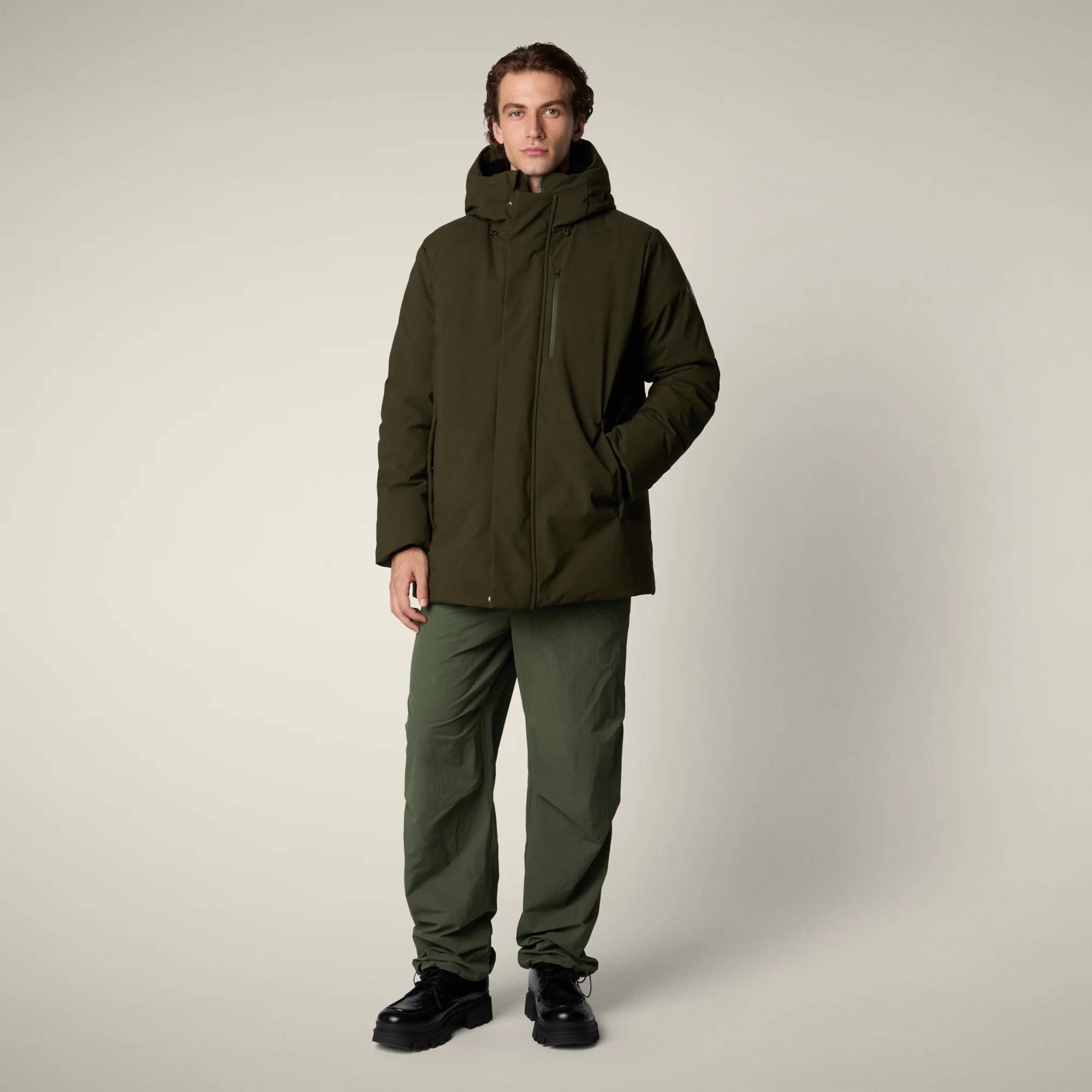 Men's Parka Antoine in land green