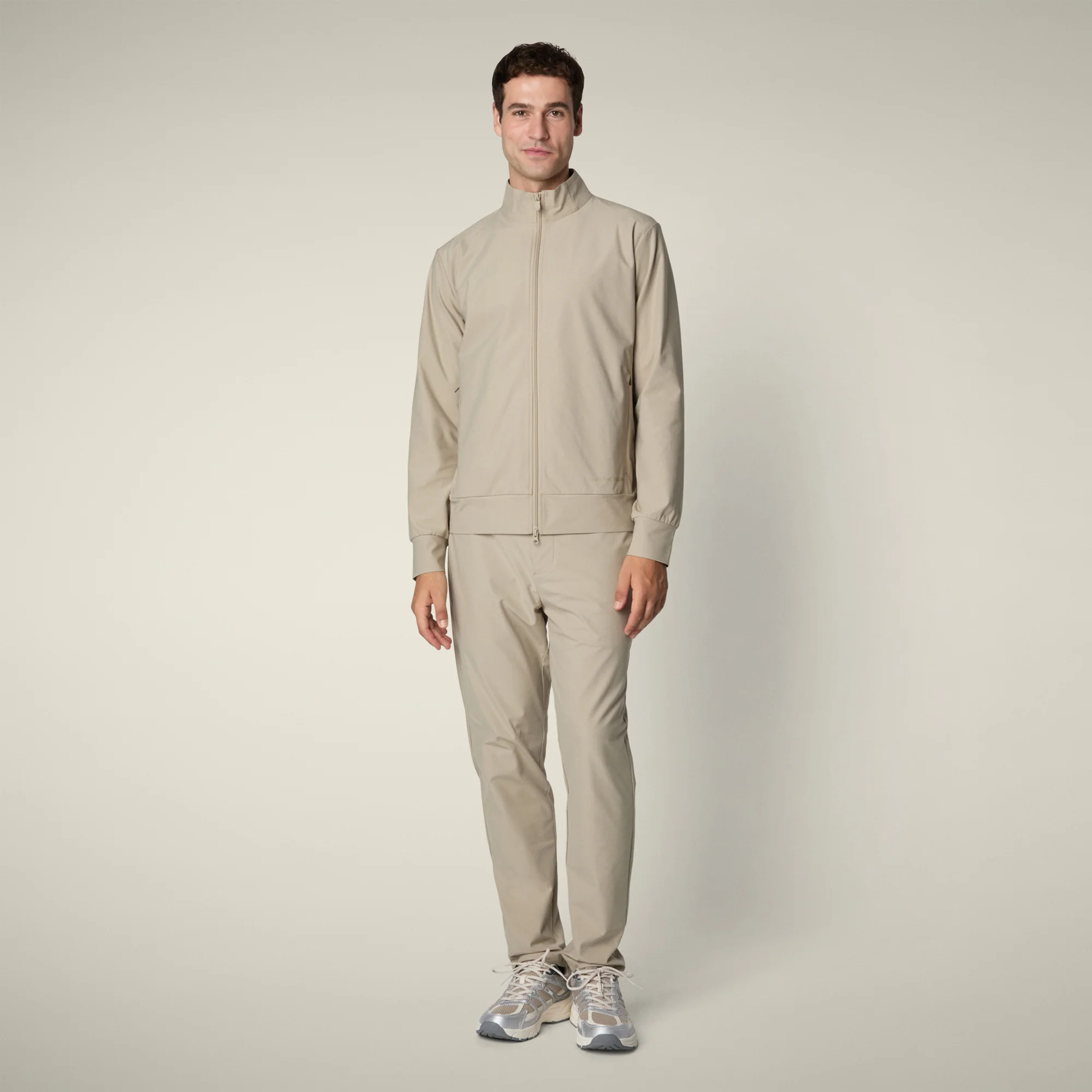 Men's Jacket Tulio in Stone Beige