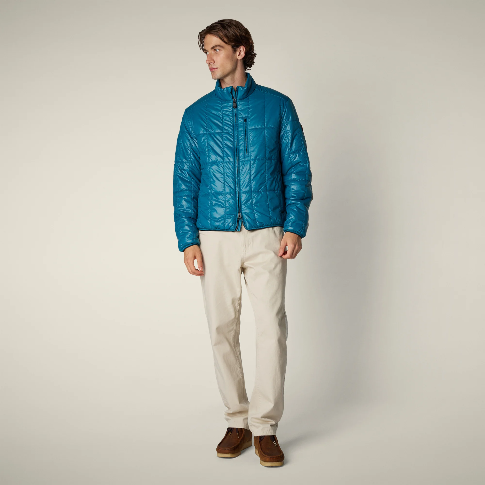 Men's Animal free puffer Jacket Jim in horizon blue