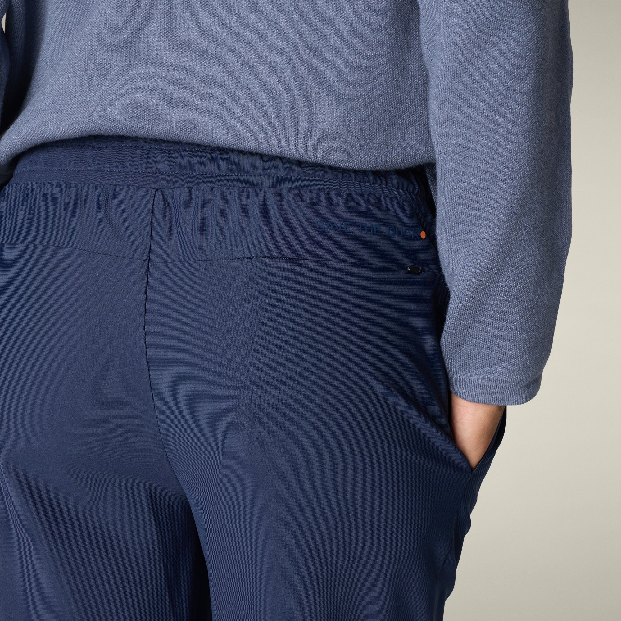 Women's Trousers milan  in navy blue