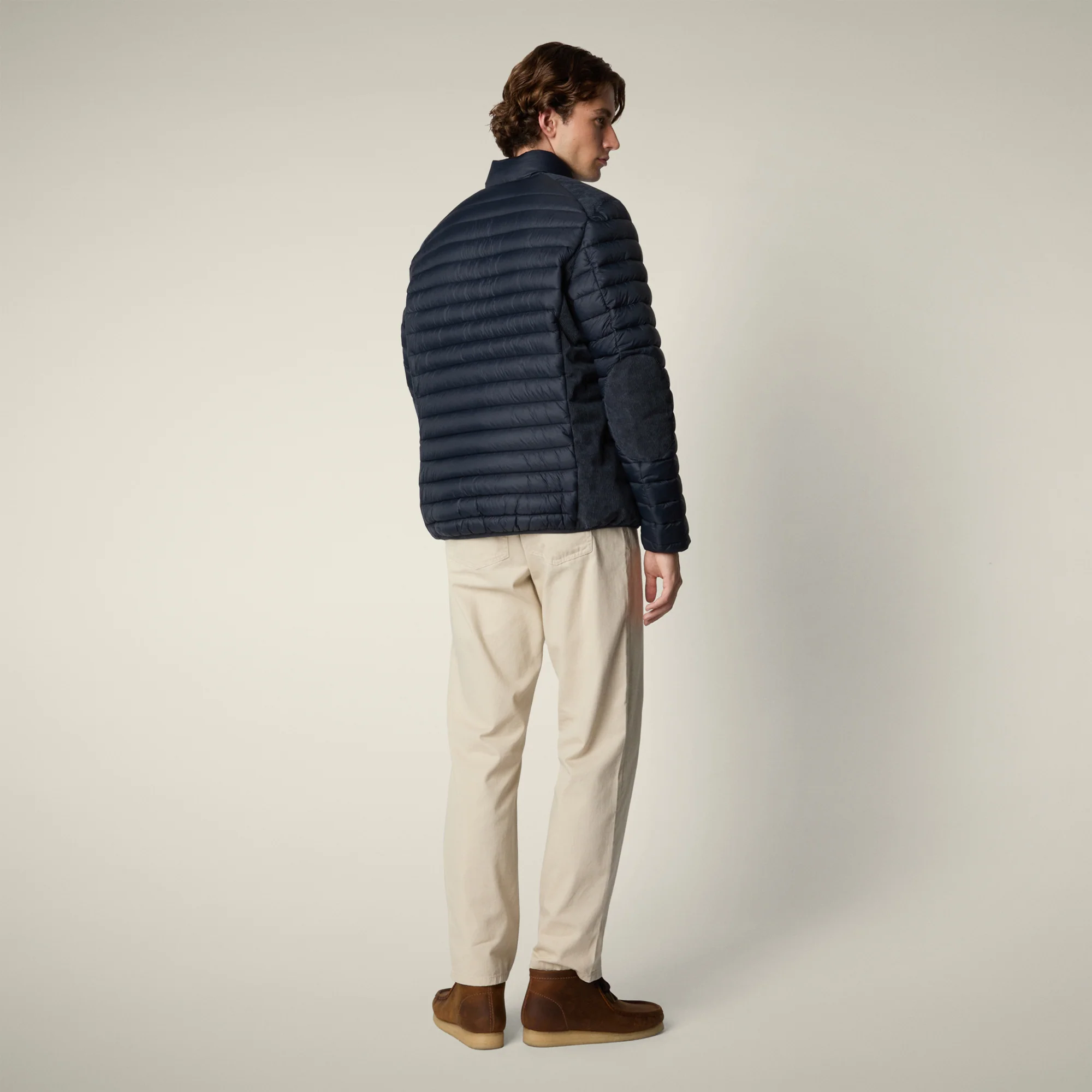 Men's Animal free puffer Jacket Donovan in Blue Black