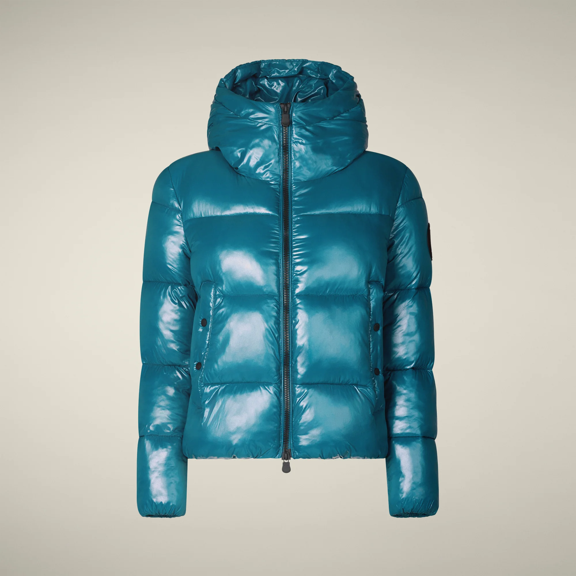 Women's Animal free puffer Jacket Biddy in Horizon Blue