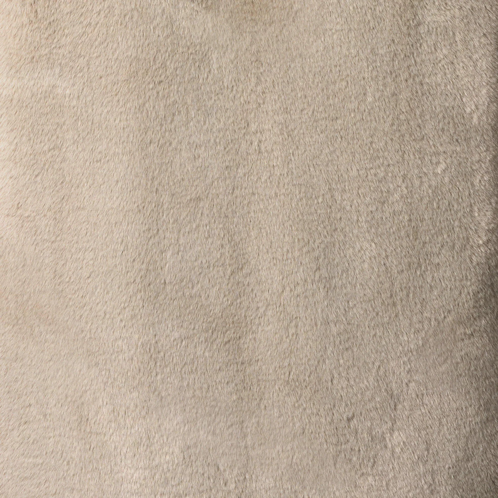 Women's Reversible Faux Fur JACKET Bridget in rainy beige