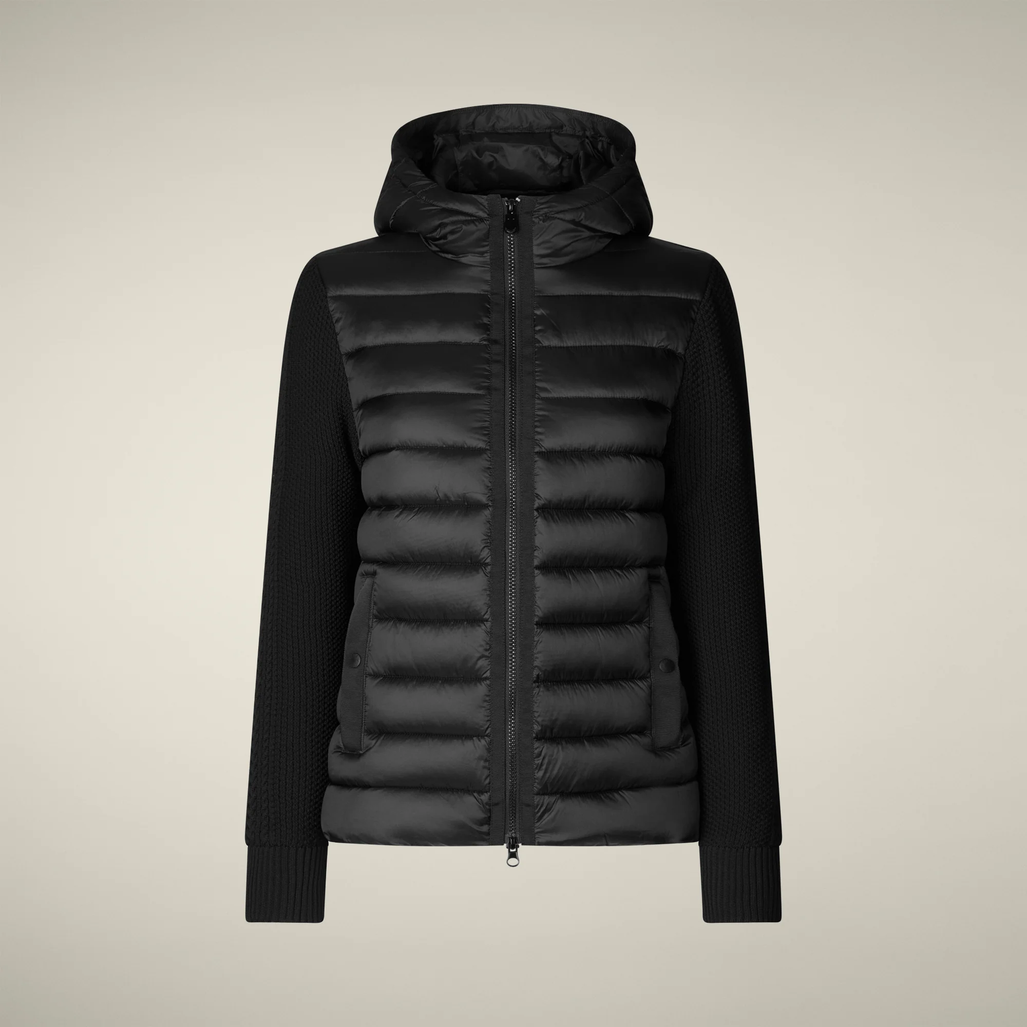 Women's Hooded Jacket Ozma in Black