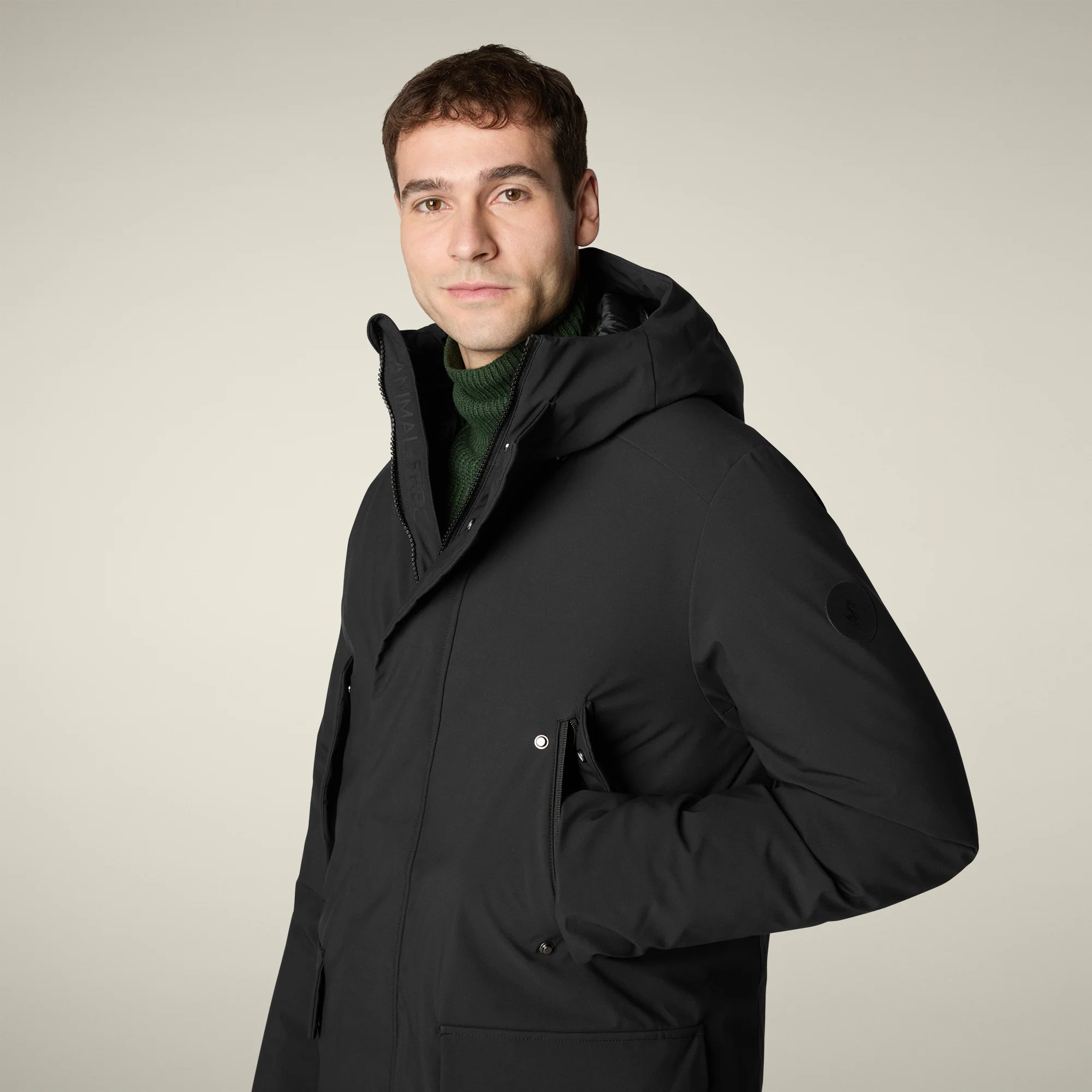 Men's Parka Wilson in Black