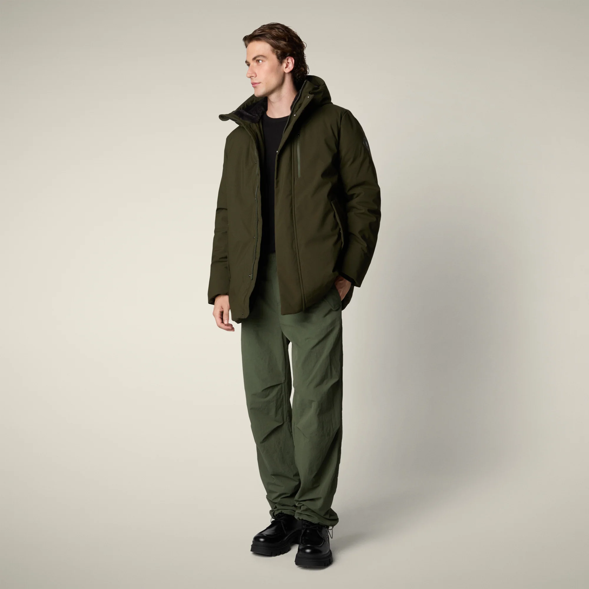 Men's Parka Antoine in land green