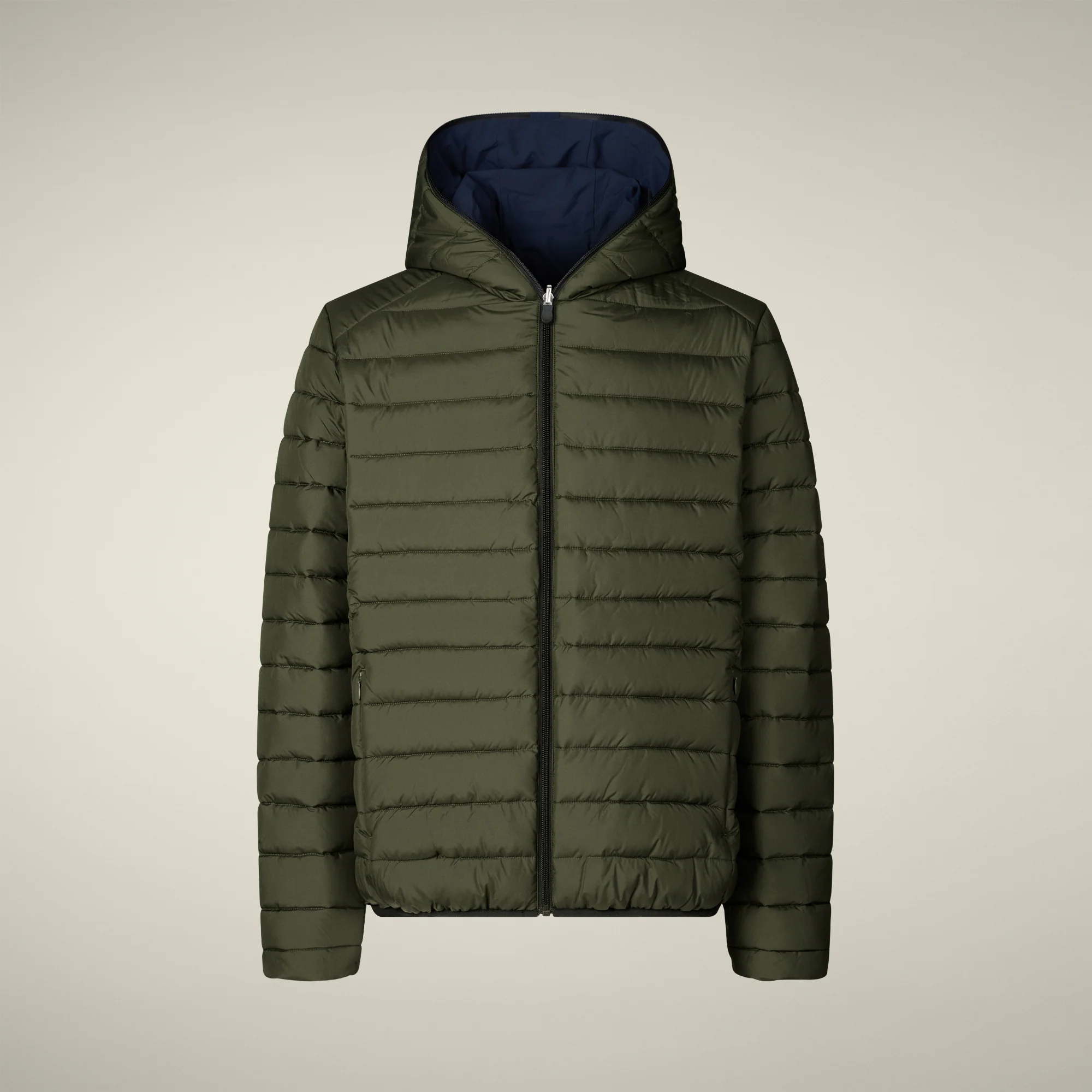 Men's Reversible Jacket Ezra in Navy Blue