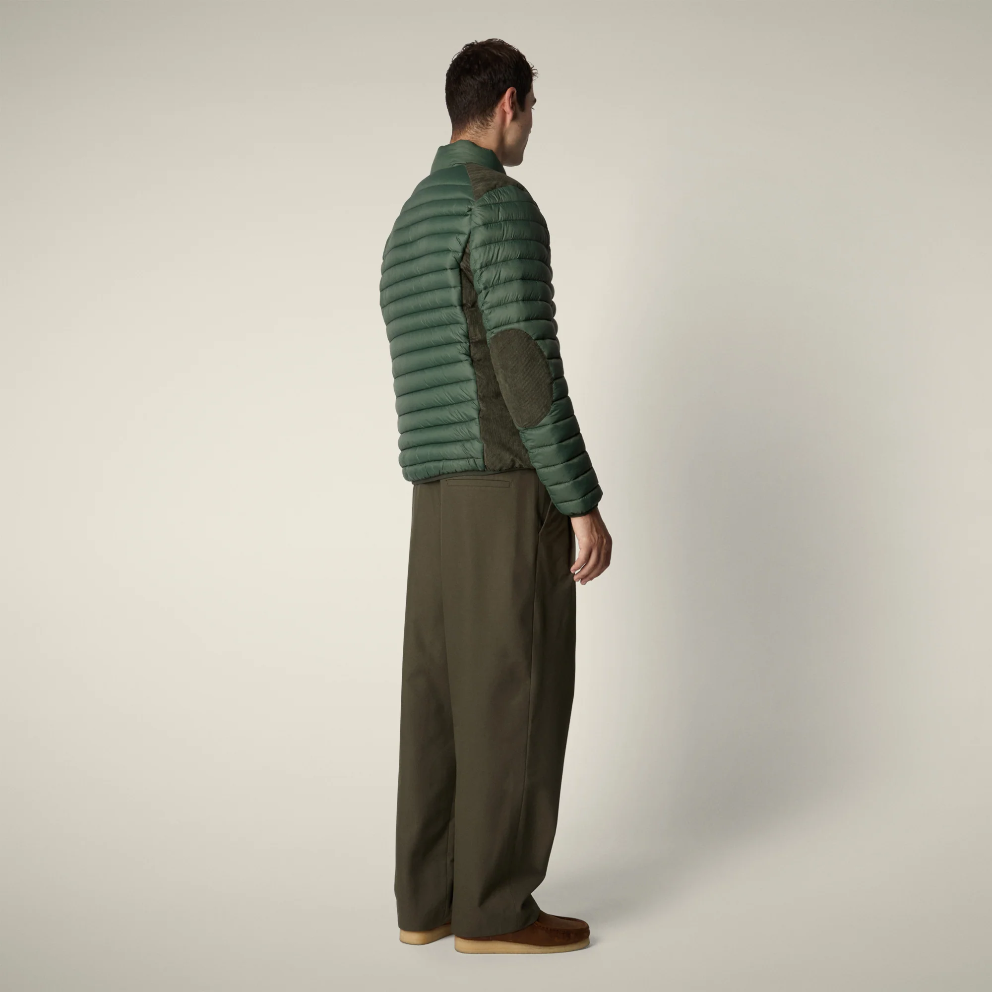 Men's Animal free puffer Jacket Donovan in Thyme Green