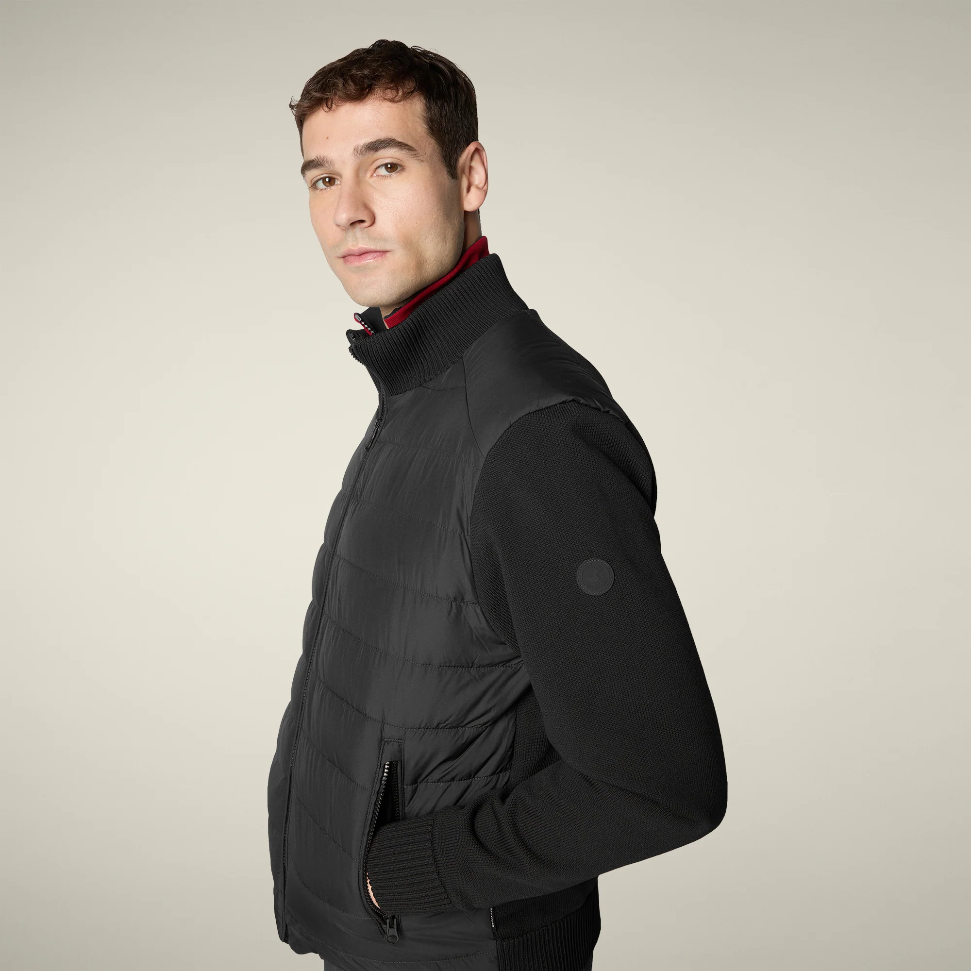 Men's jacket sedum in black