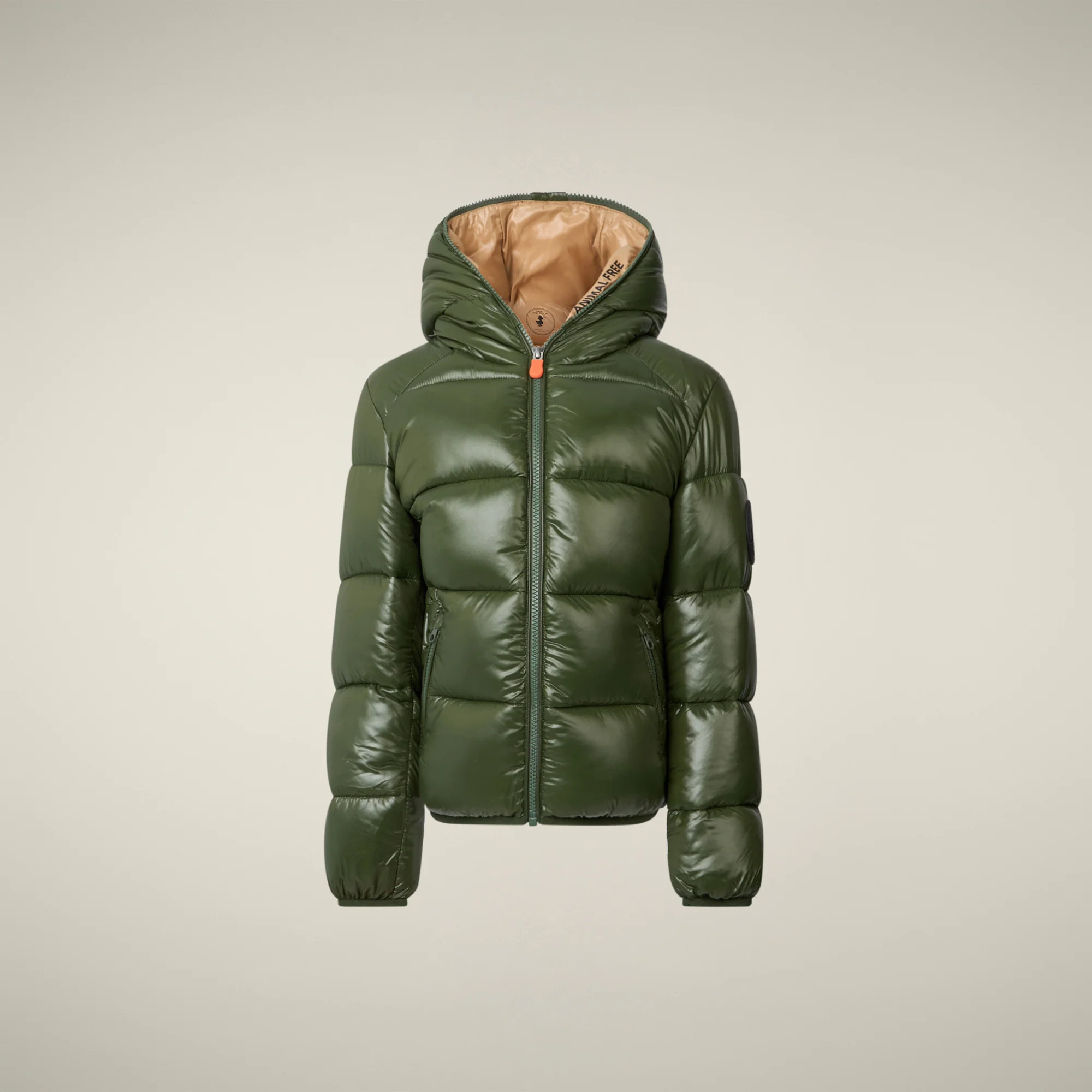 Boys' Puffer jacket Artie in Pine Green
