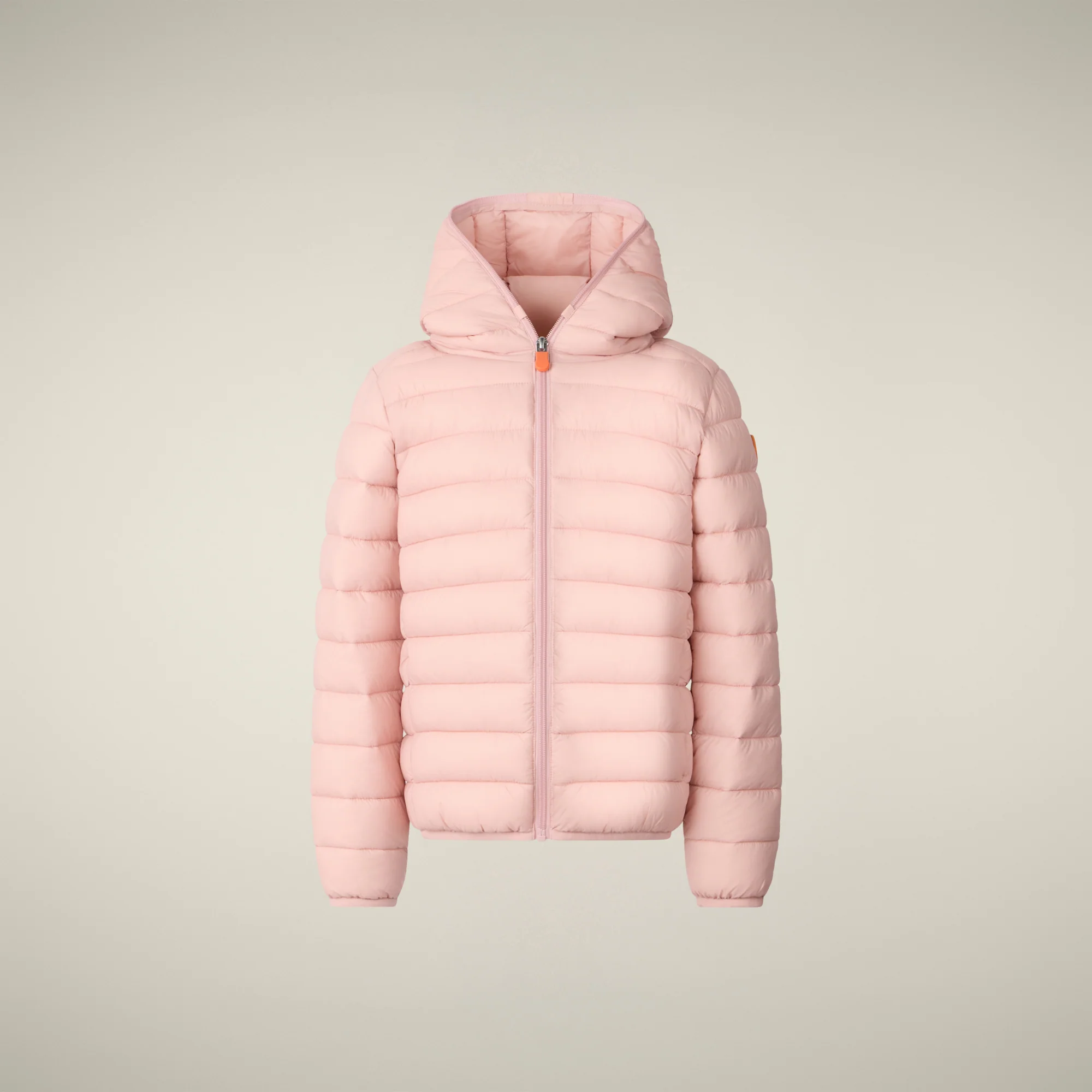 Girls' Puffer Jacket Lily in Blush Pink