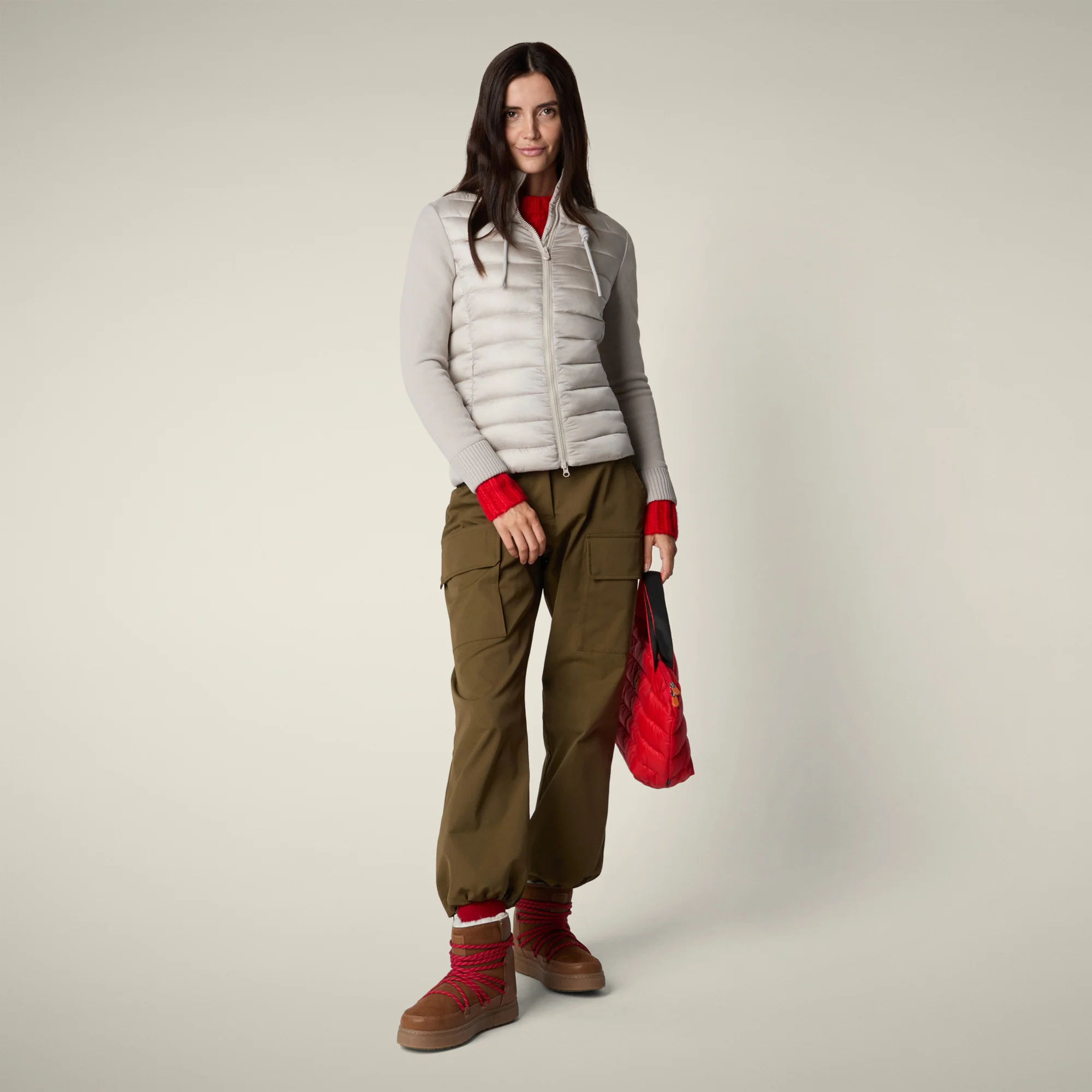 Women's Jacket Zilia in rainy beige